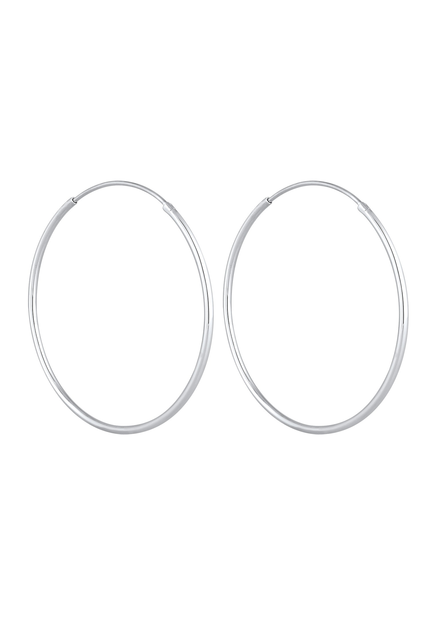 Elli Paar Creolen »Ohrringe Creolen Glänzend 925 Sterling Silber«