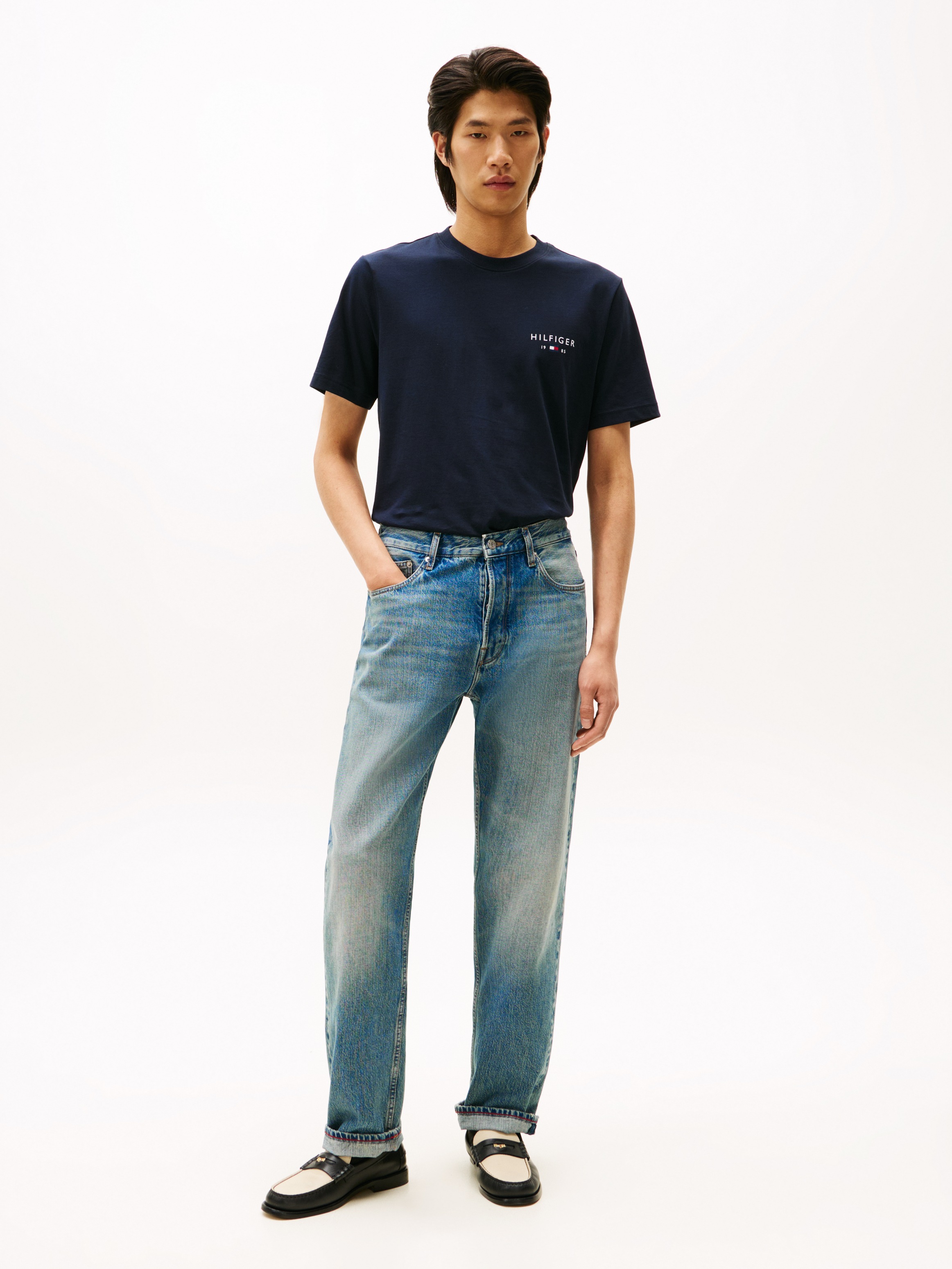 Tommy Hilfiger T-Shirt »BRAND LOVE SMALL HILFIGER« normale Passform, Rundhals, aus Jersey