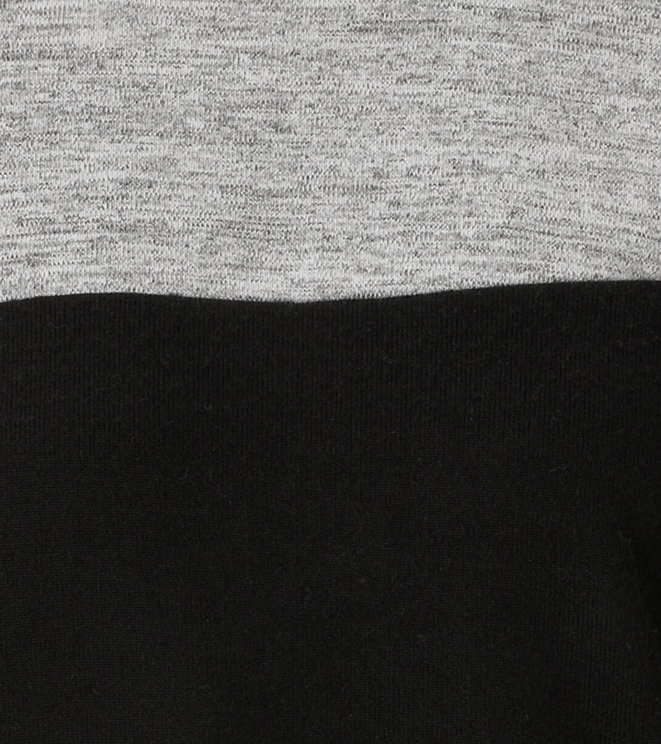 Aniston CASUAL Sweatshirt , mit asymmetrischem Farbeinsatz - NEUE KOLLEKTION
