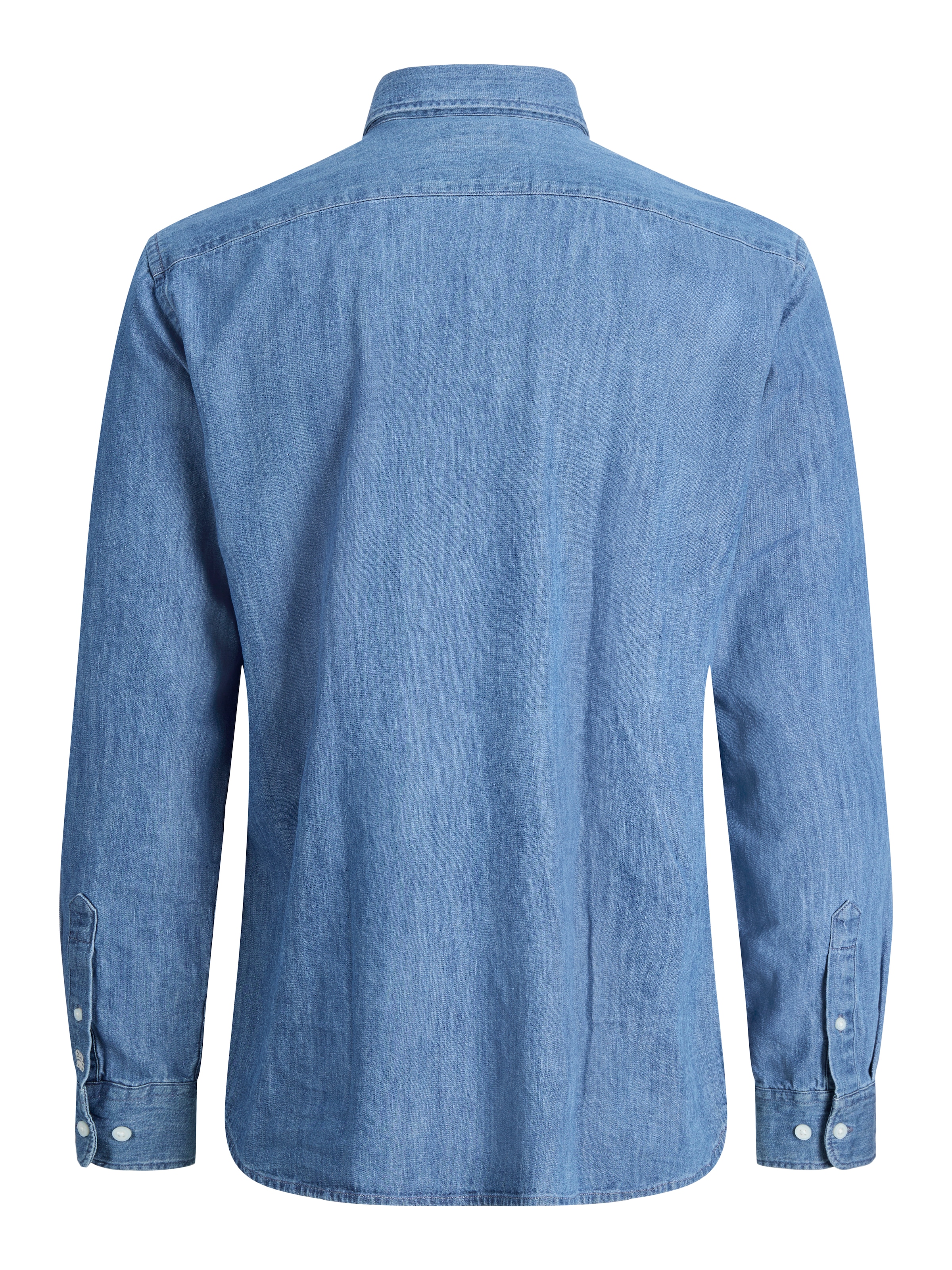 Jack & Jones Langarmhemd »JPRBLUDEREK DENIM L/S SHIRT«