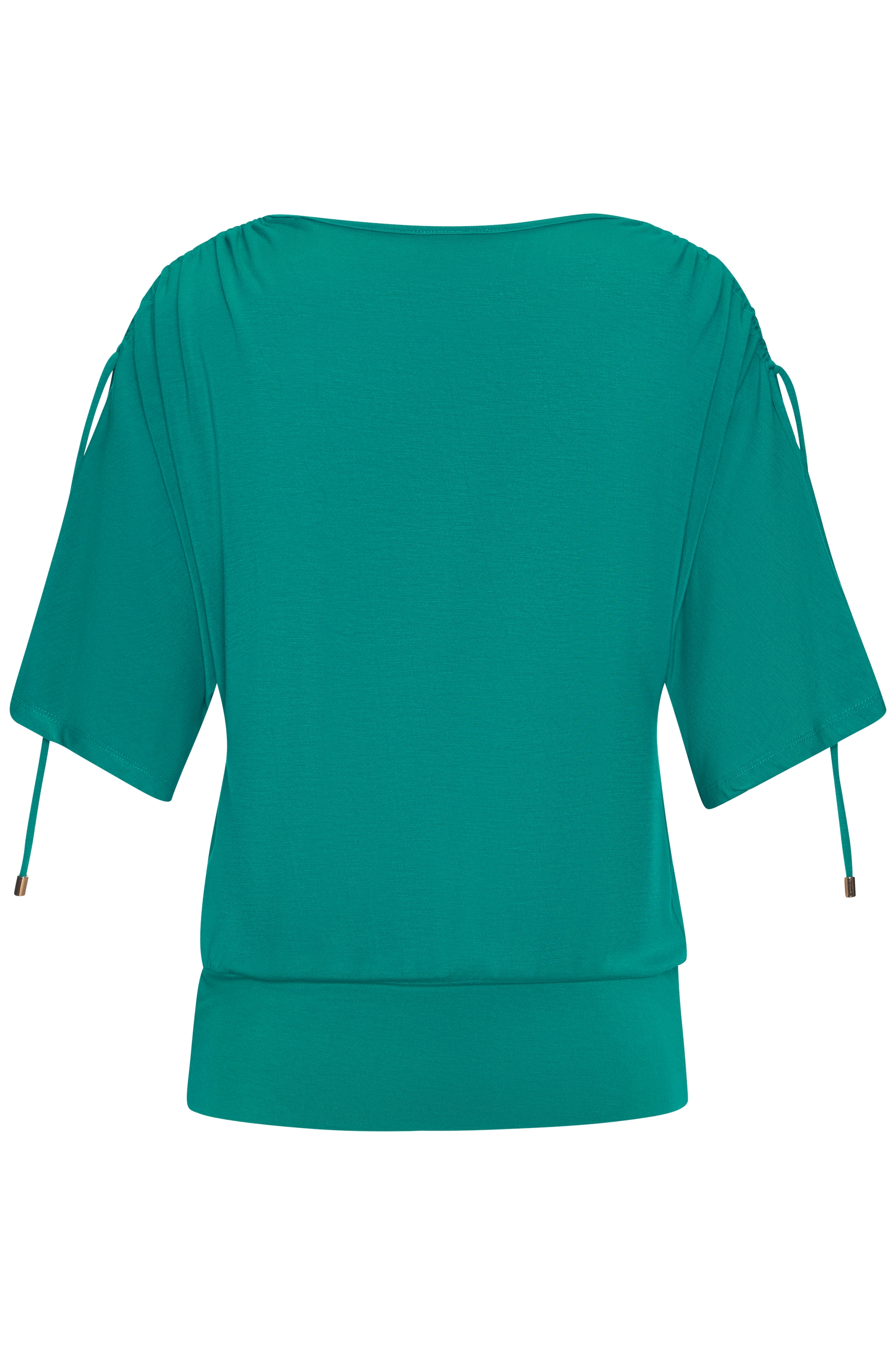 LASCANA Rundhalsshirt »mit variabler Ärmellänge« aus weichem Viskose-Stretch