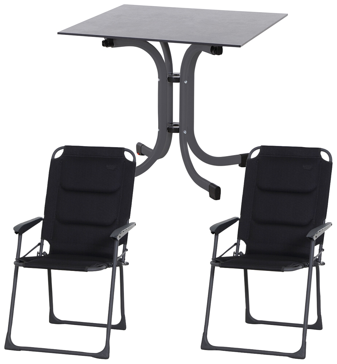 Siena Garden Garten-Essgruppe »Premium«, (3 tlg.)