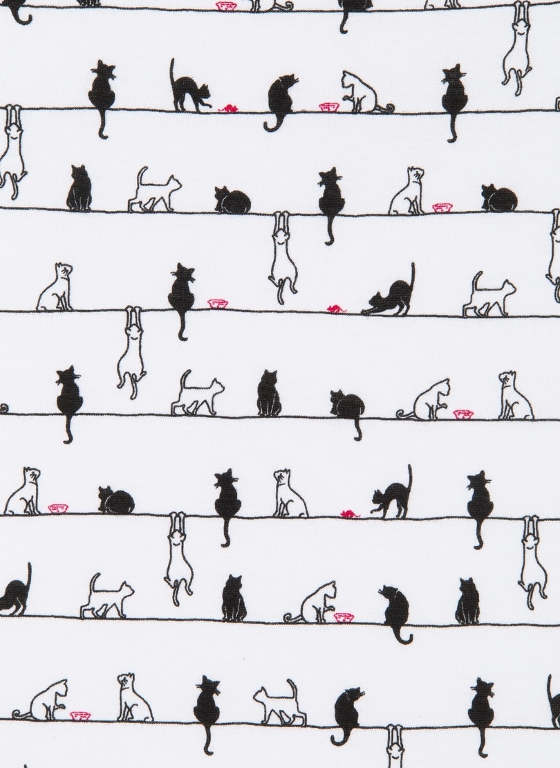 Trigema Unterhemd »TRIGEMA Unterwäsche-Set mit Katzenmotiv«, (1 St.)
