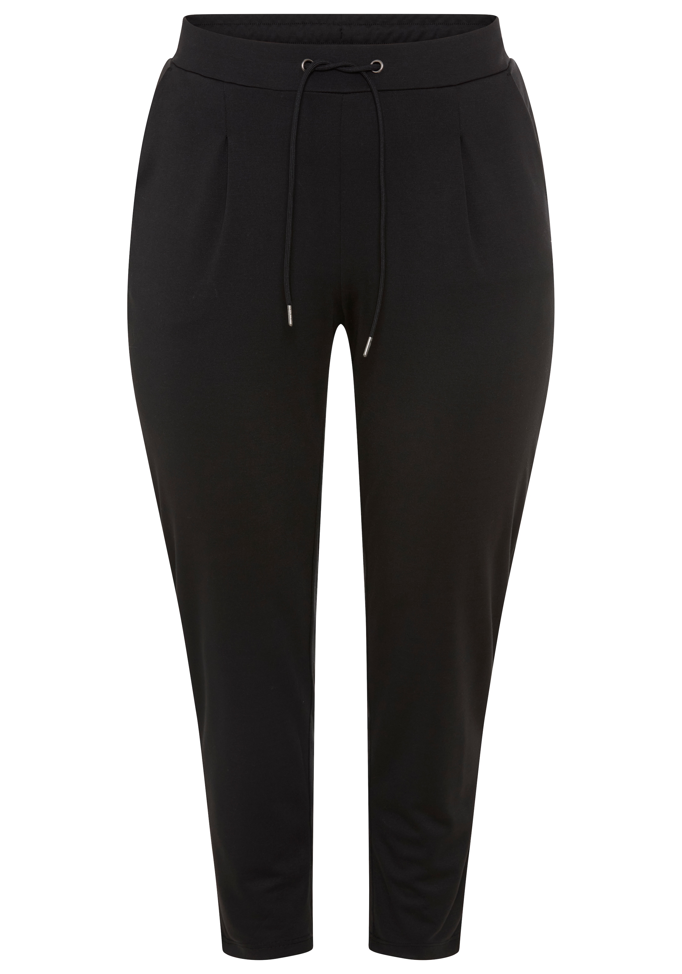 Laura Scott CURVE Jogger Pants  im sportiven Look aus formstabilem, elastischem Stoff - GROSSE GRÖSSE
