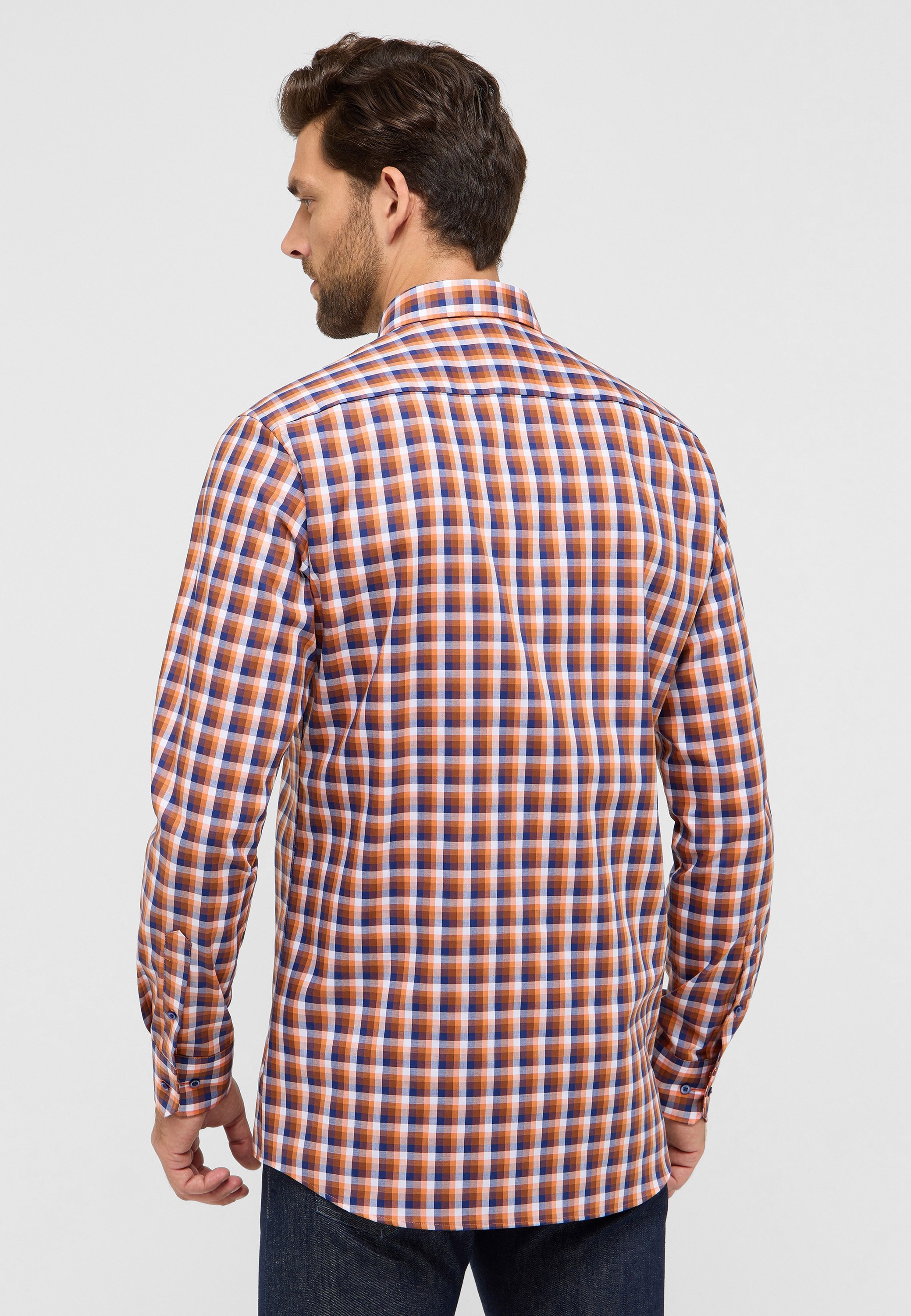 Eterna Langarmhemd »MODERN FIT«, NON IRON (bügelfrei)