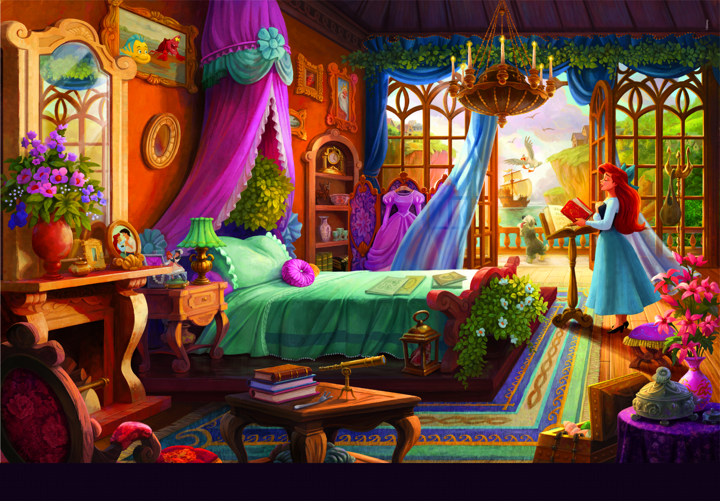Clementoni® Puzzle »High Quality Disney Ever After Collection Arielle« Made in Europe