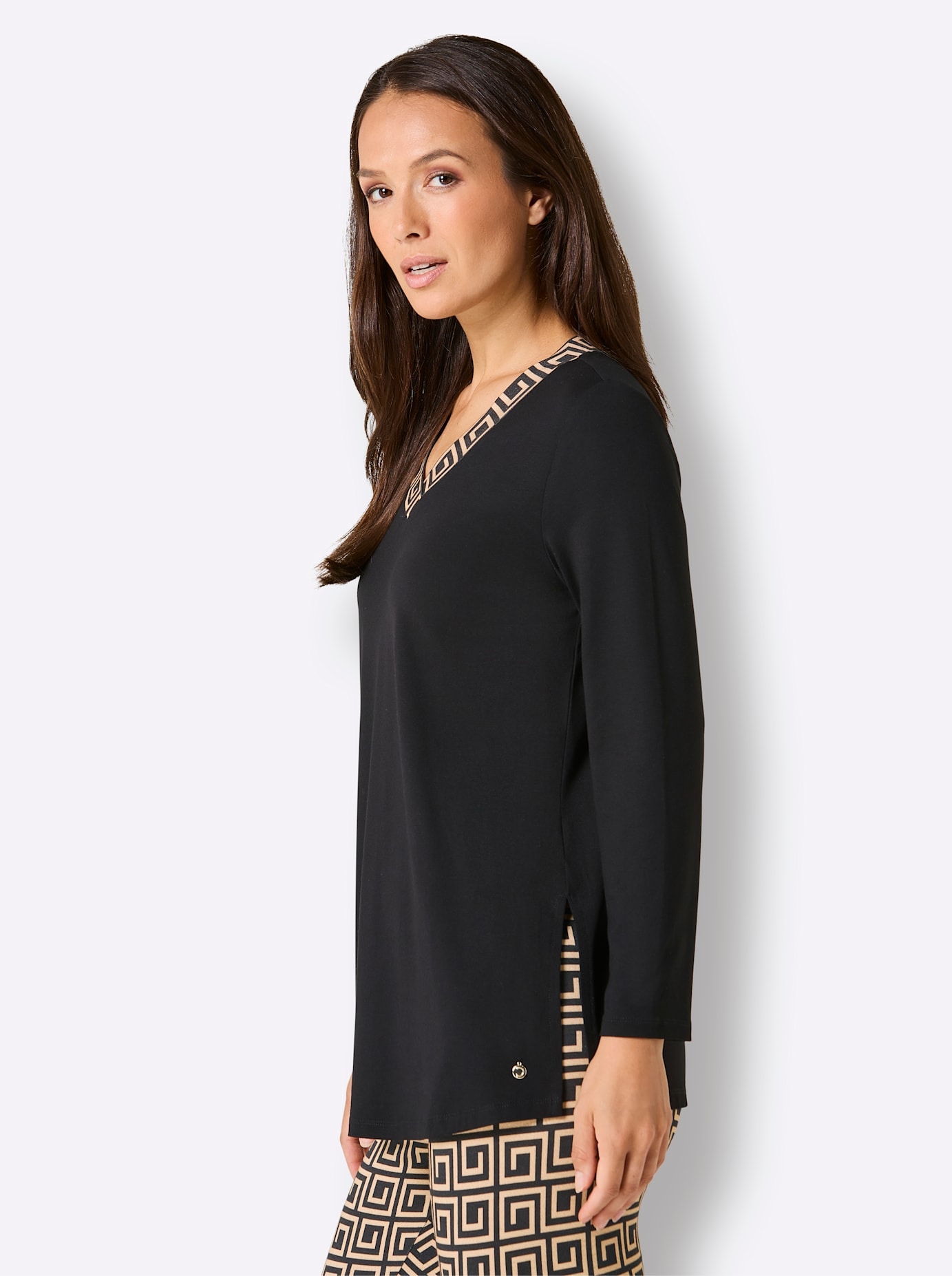 CREATION L PREMIUM Langarmshirt »Longshirt«, 1 tlg.
