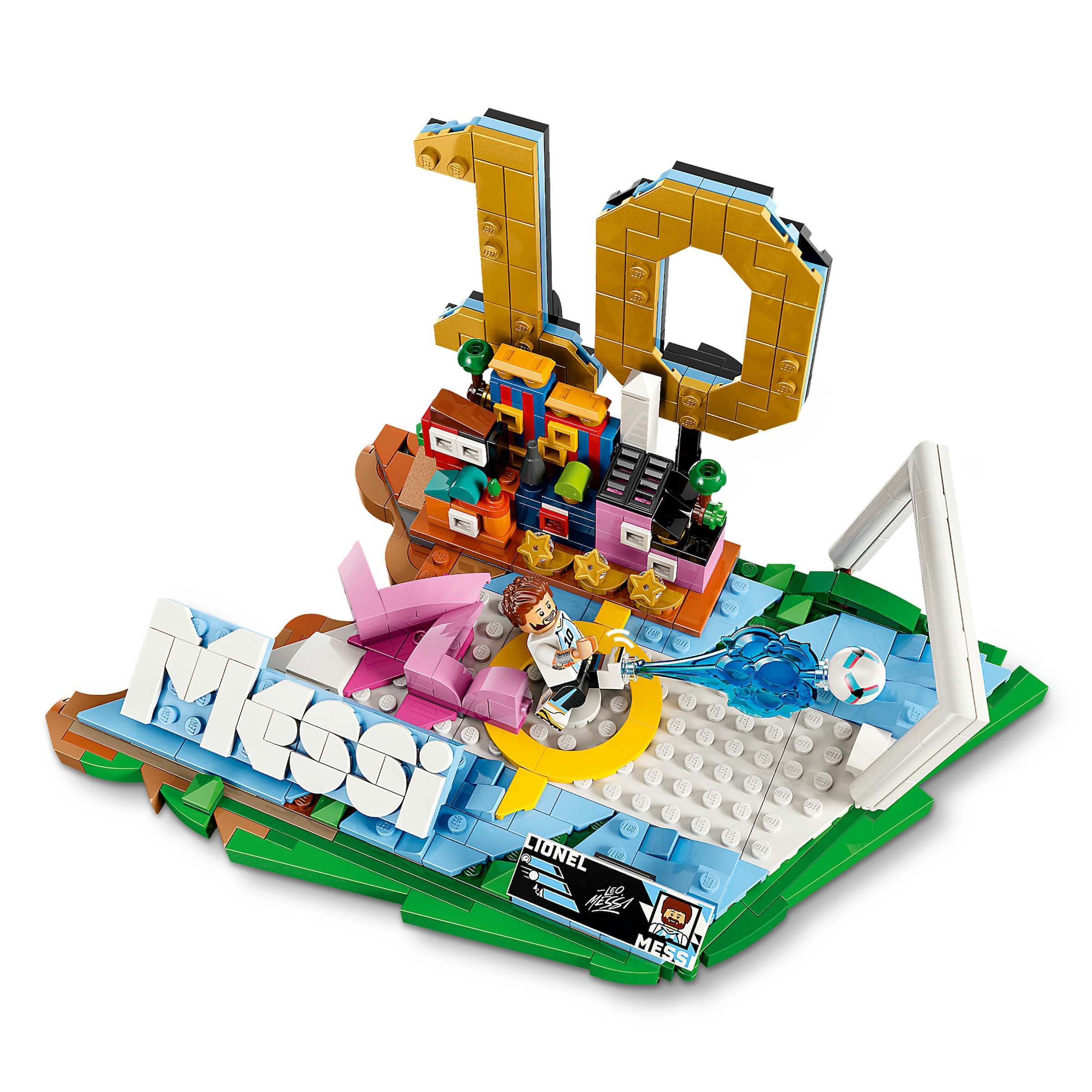 LEGO® Konstruktionsspielsteine »Lionel Messi – Fußball-Highlights (43011), LEGO Editions Football«