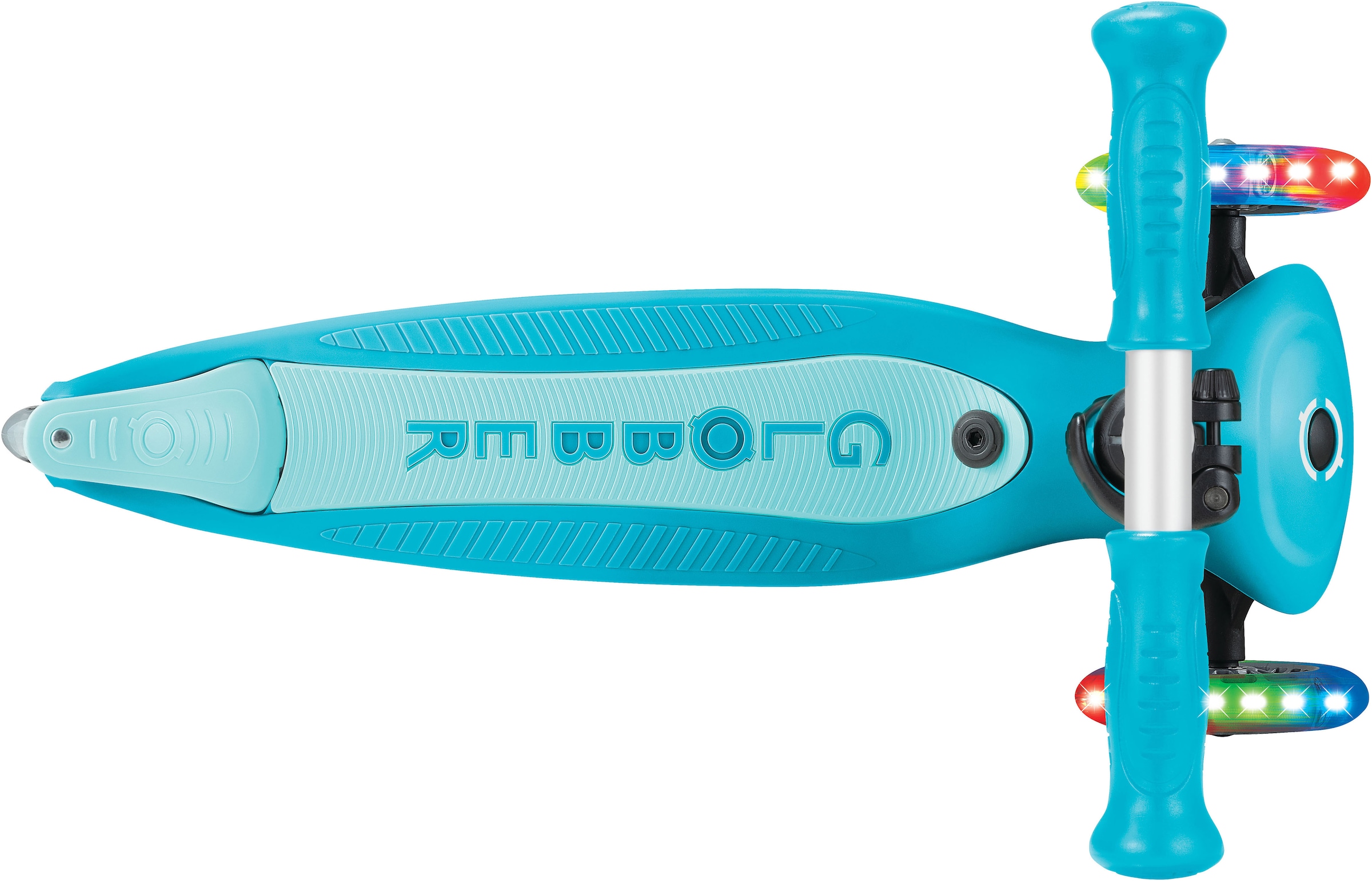 Globber Tretroller »GO-UP ACTIVE LIGHTS 360, mit Leuchtrollen« Aufsitzrad, Laufrad und Scooter
