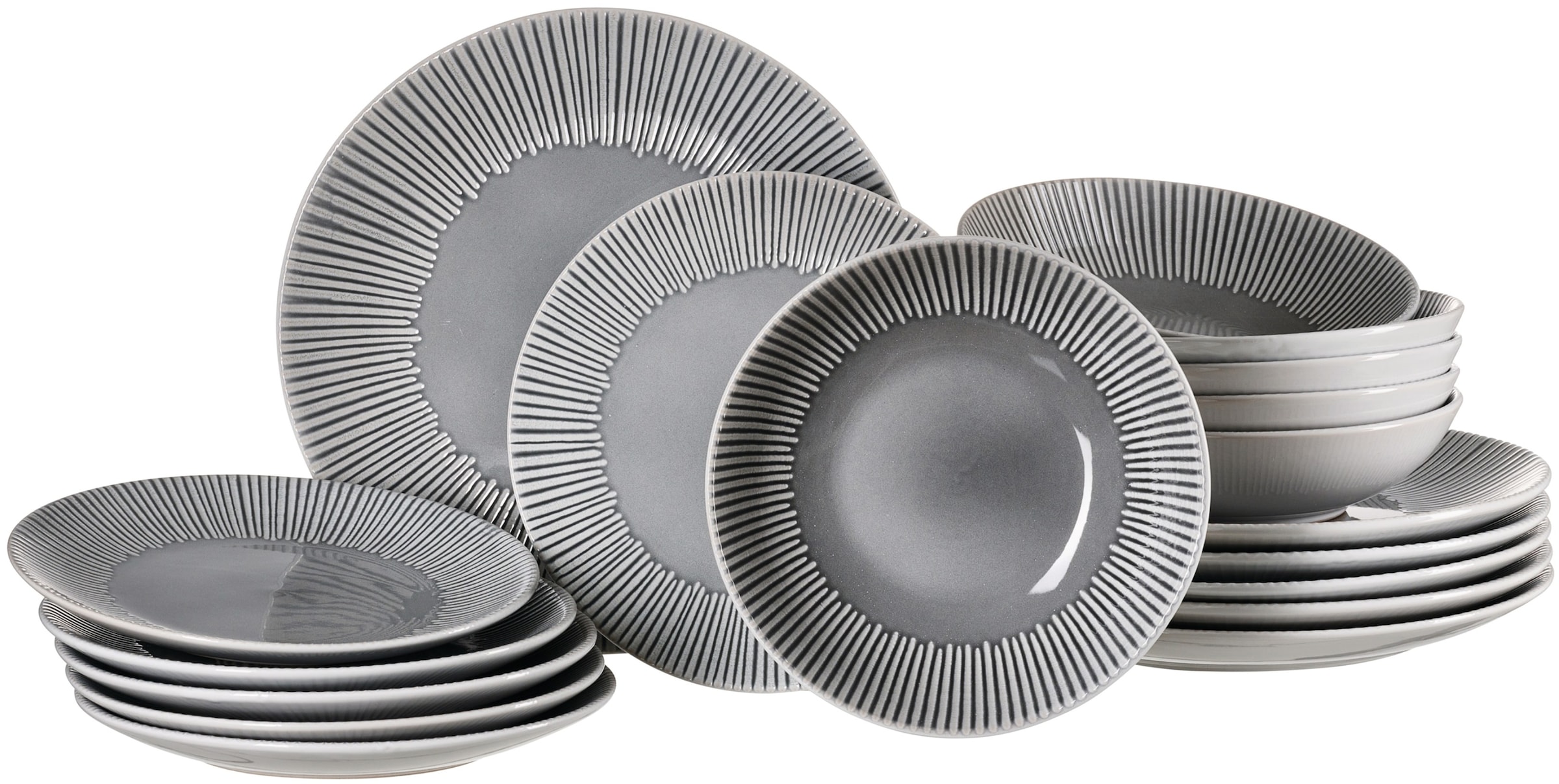 Ritzenhoff & Breker Tafelservice »Banda« aus Steingut für 6 Personen