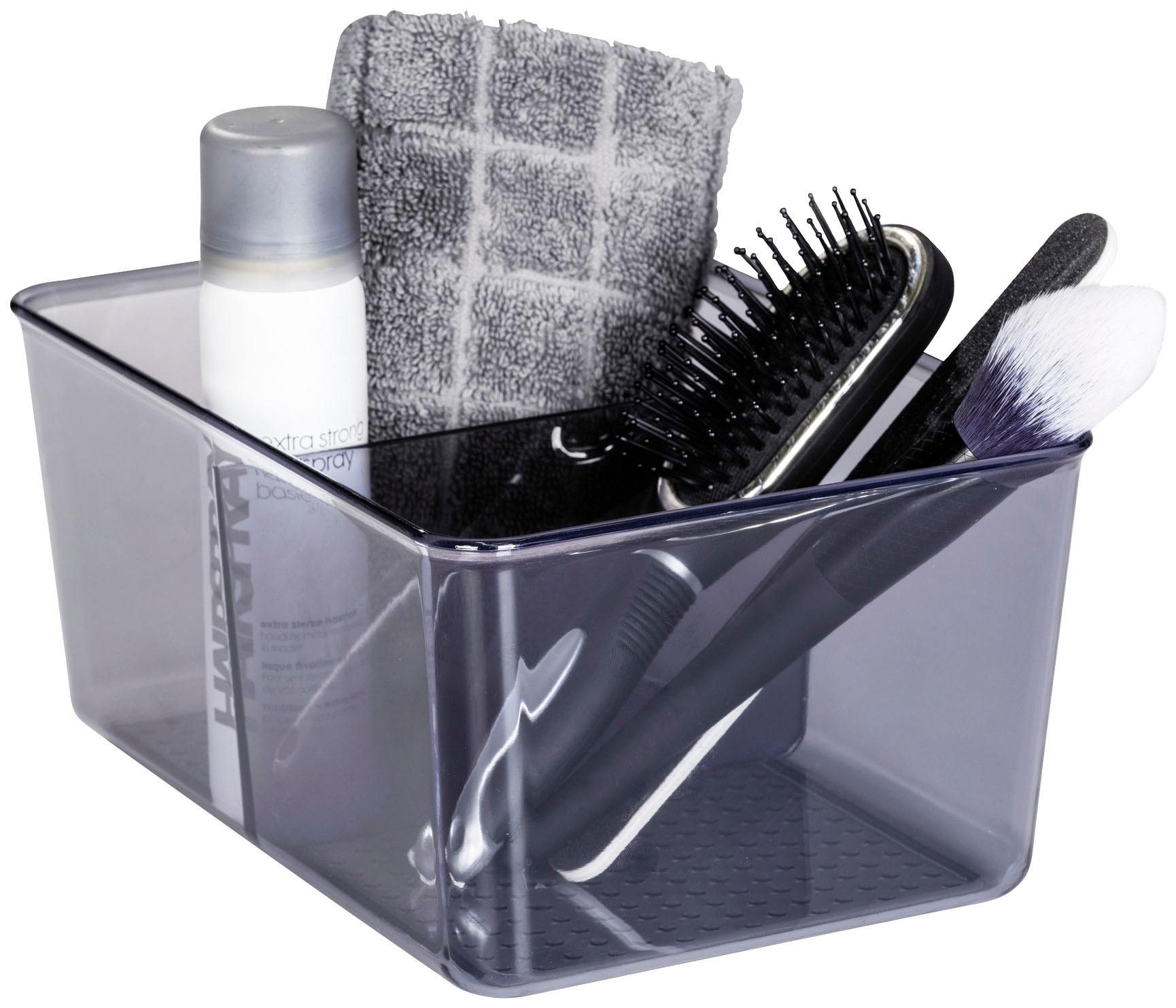 WENKO Badorganizer »San Diego«, 2 Fächer, aus 100 % recycelten PET-Flaschen