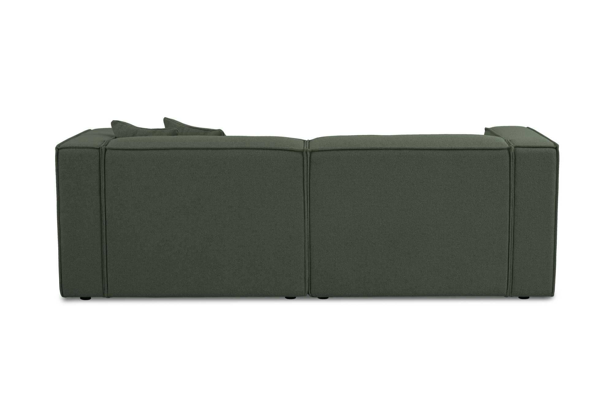 OTTO home 3-Sitzer »Tammie«, Breite 222 cm, Webstoff fein, bodentief, mit Wellenunterfederung