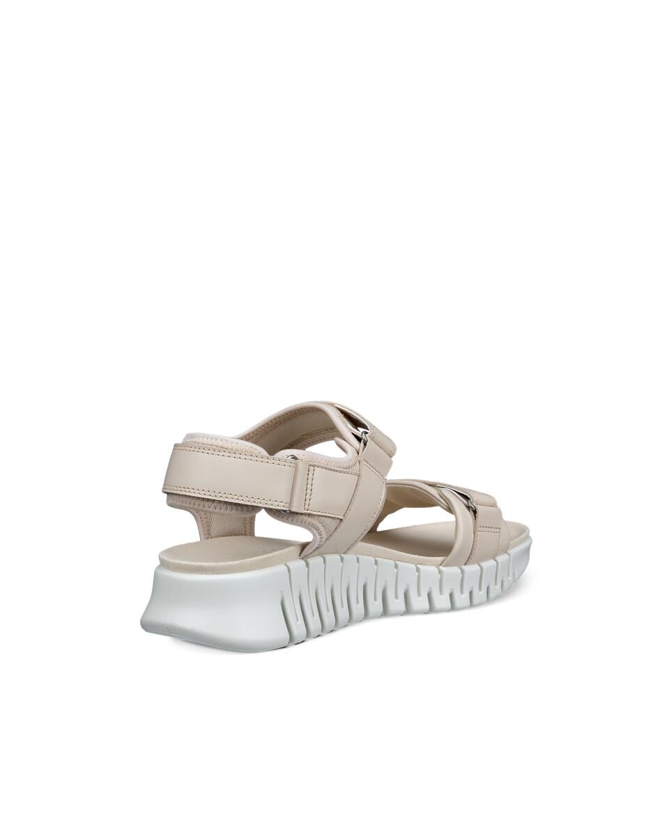 Ecco Sandalette »ECCO GRUUV SOL W«, Plateau, Sommerschuh, Sandalette mit praktischem Klettverschluss