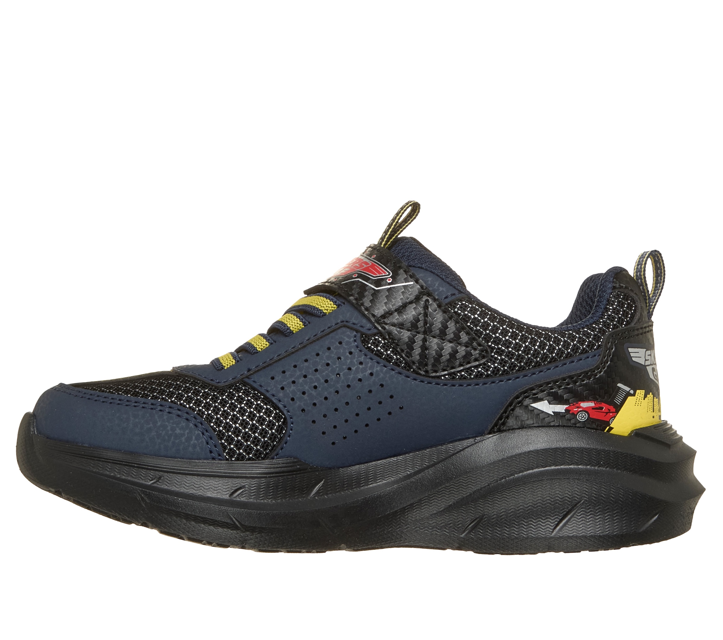 Skechers Sneaker »Compartment & Two Toy Cars«  Kinderschuh mit integriertem Toy Car, Größenschablone zum Download