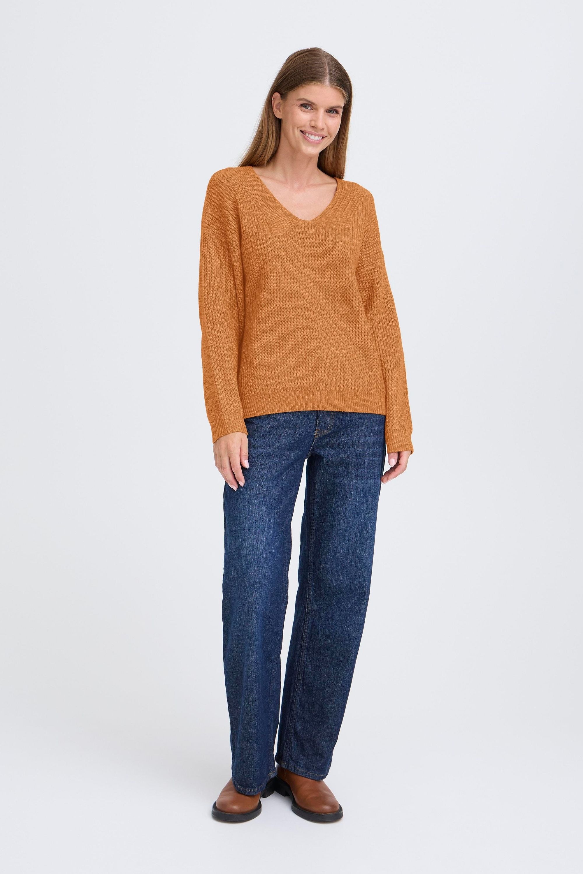 OXMO V-Ausschnitt-Pullover »V-Ausschnitt-Pullover OXICALLIE«