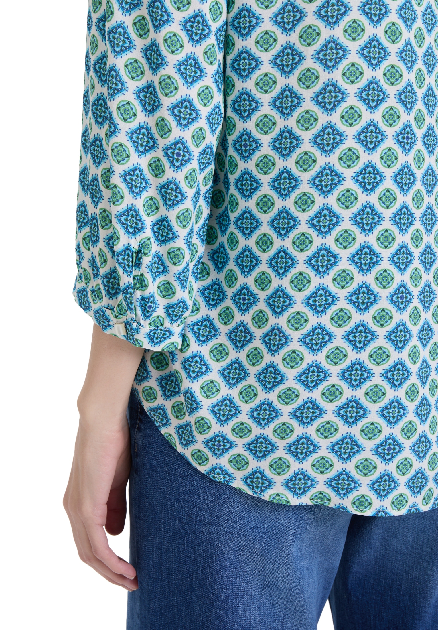 Cartoon Klassische Bluse »Casual-Bluse mit Muster«