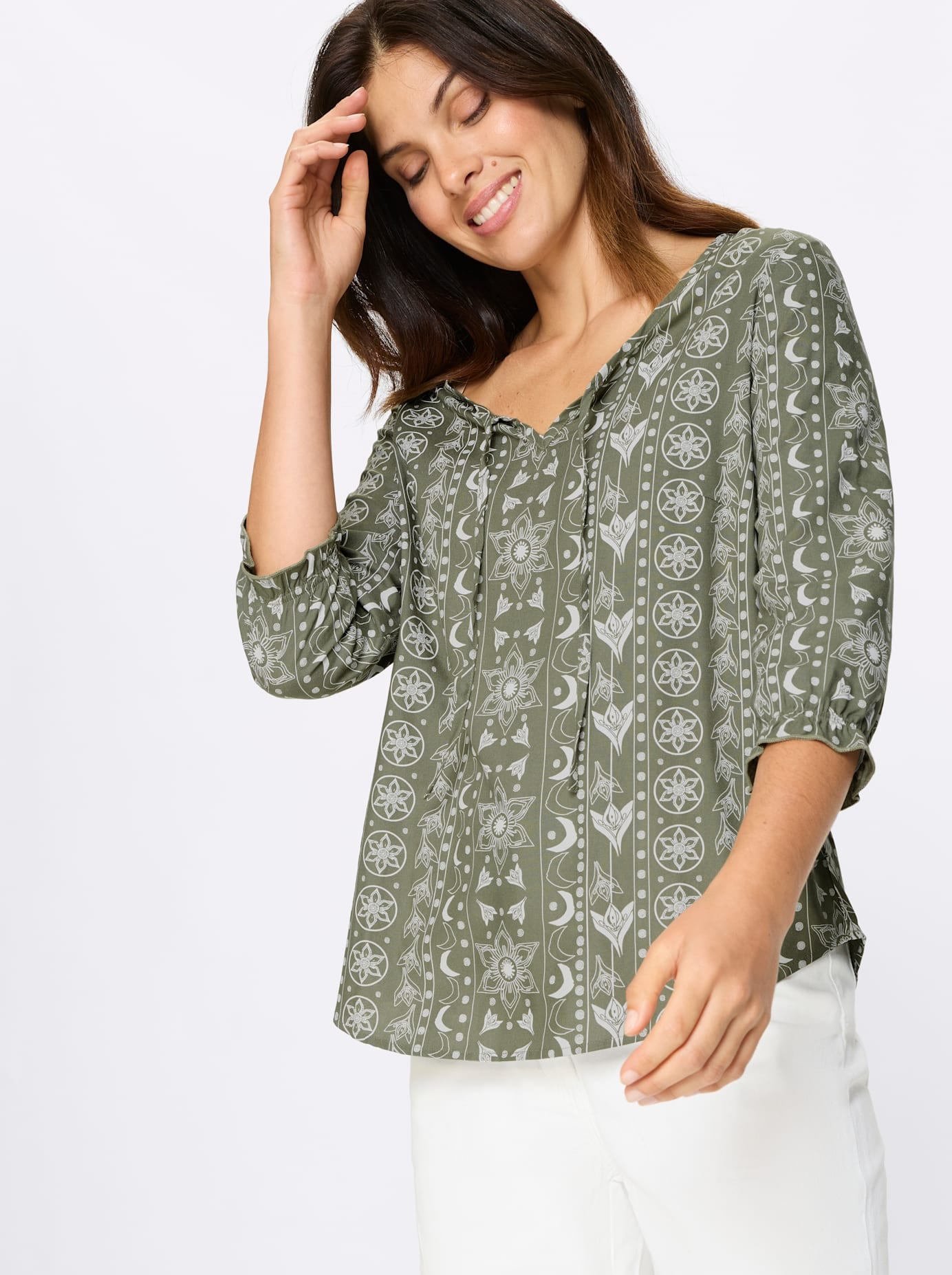 Classic Basics Schlupfbluse