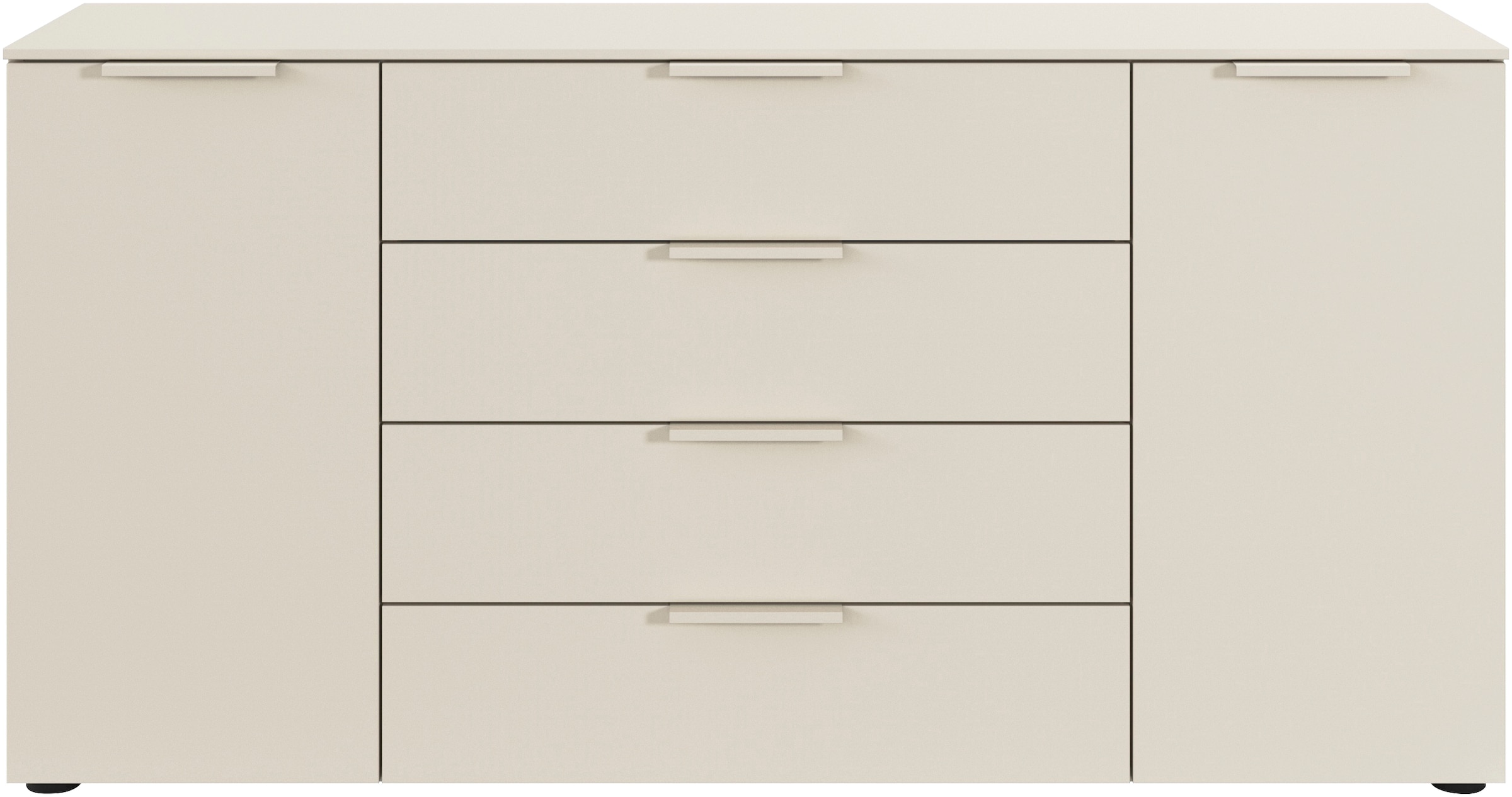 LeGer Home by Lena Gercke Kommode »Kommode Sideboard Schubladenkommode SERINA eleganter Eyecatcher« inkl. SOFT-CLOSE-FUNKTION,  mit 4 Schubkästen und 2 Türen sowie Metallgriffen MADE IN GERMANY