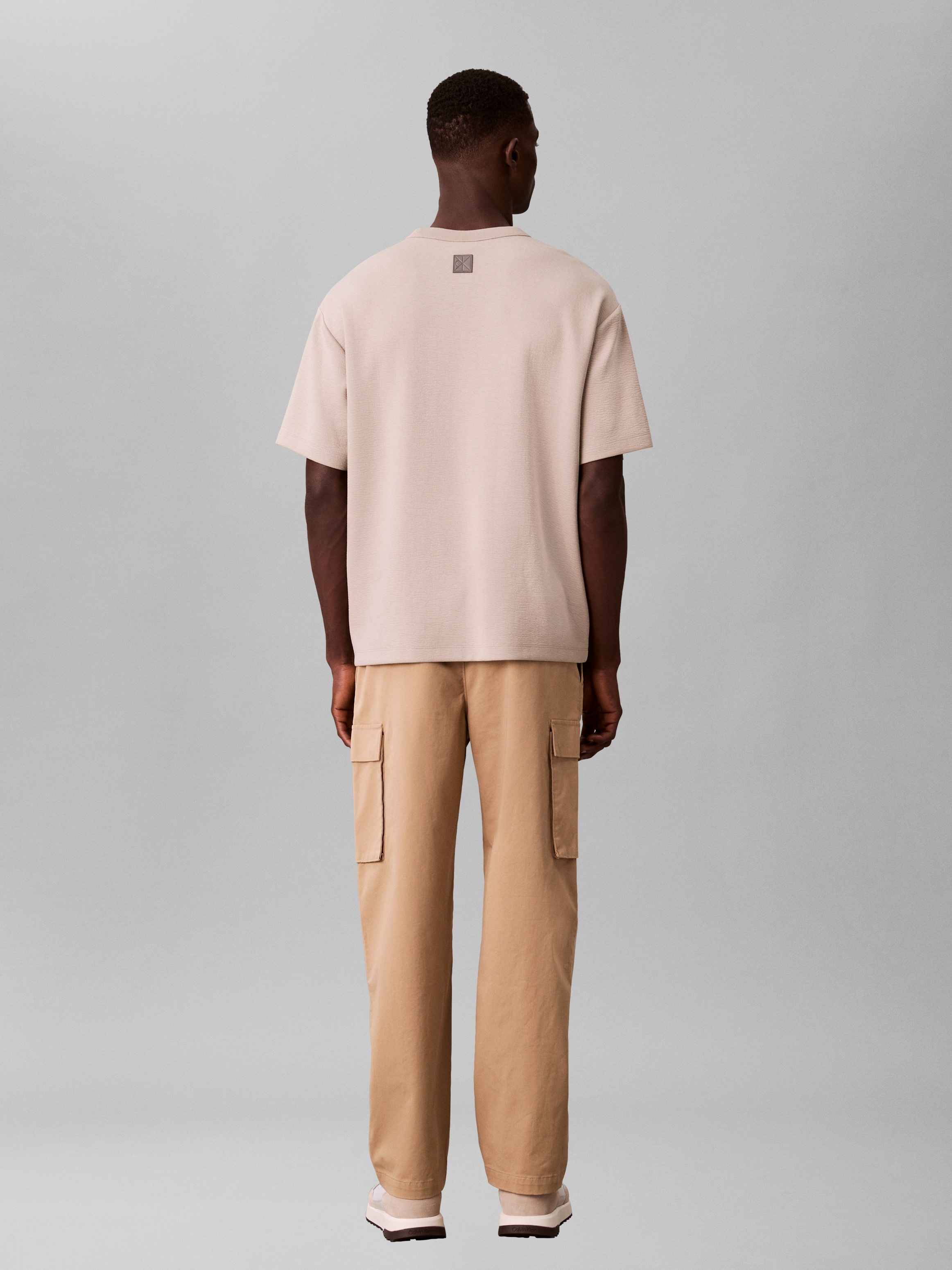 Calvin Klein Jeans Cargohose »CO PULL ON STRAIGHT CARGO PANT«  in Unifarbe