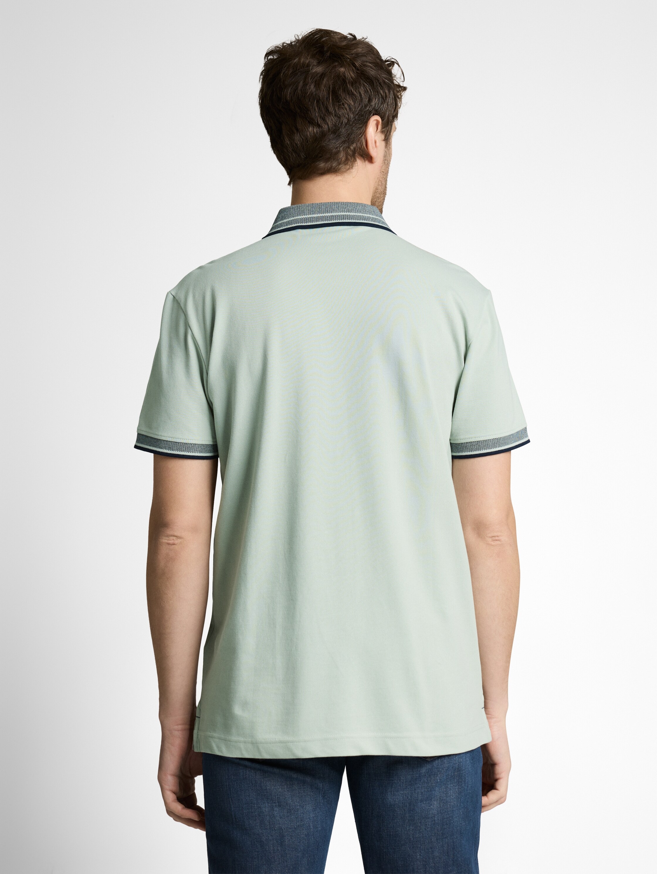 TOM TAILOR Poloshirt mit Logo Print