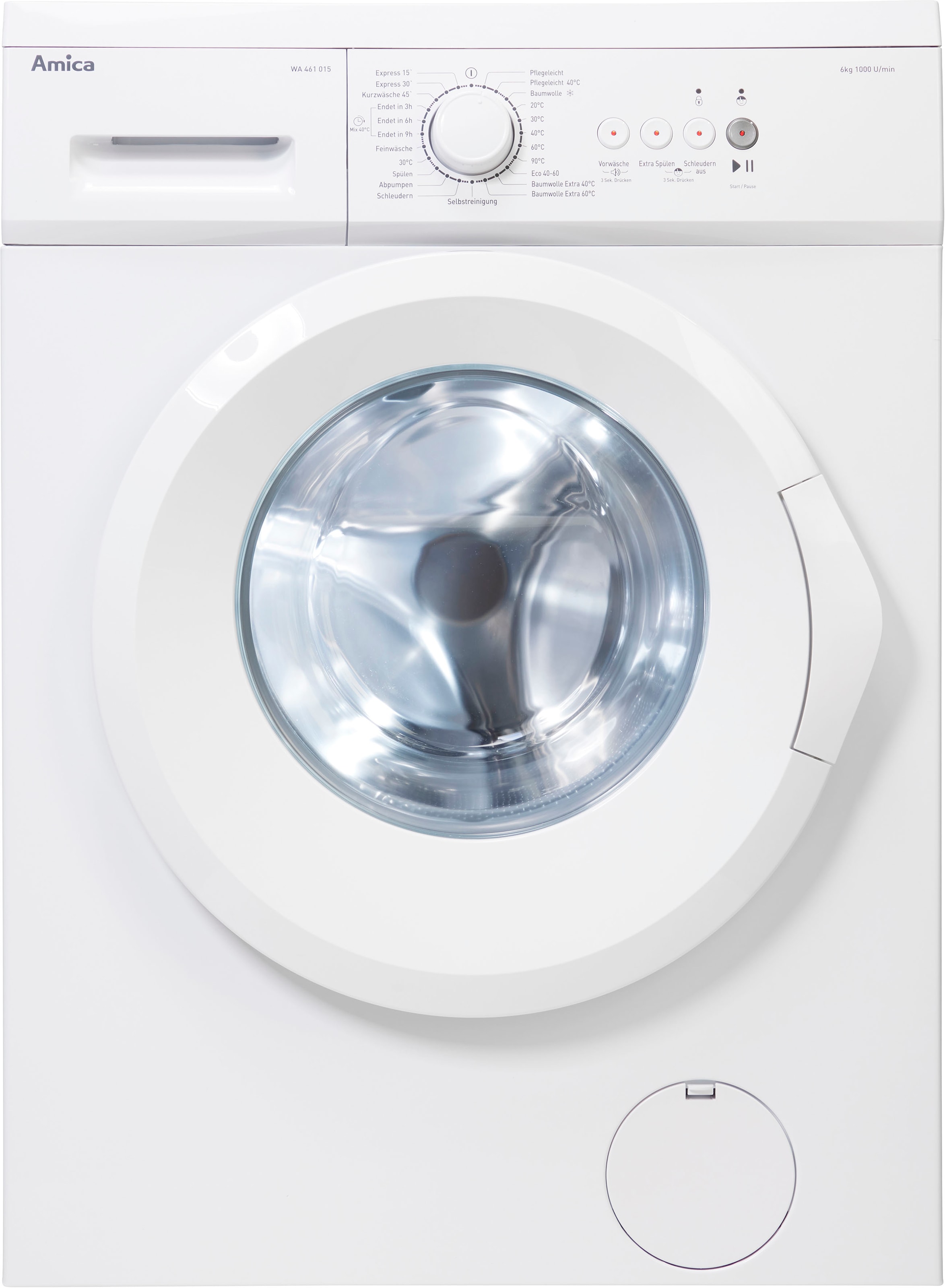Amica Waschmaschine »WA bei U/min WA W, OTTO 015«, 015 kg, 461 6 461 1000