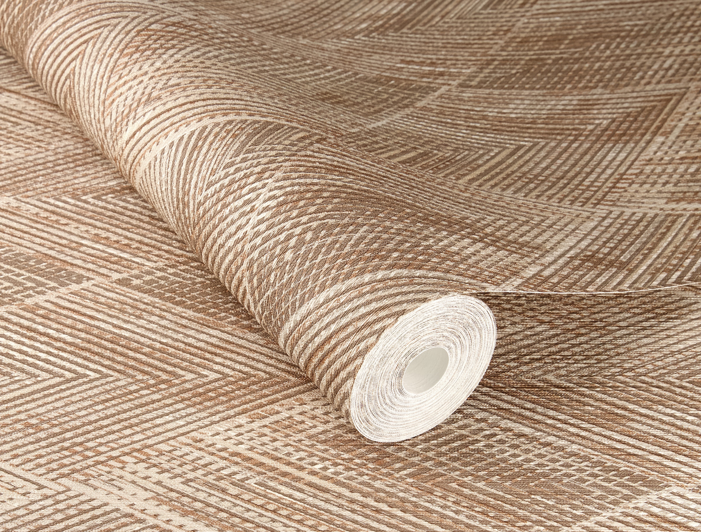 Rasch Vliestapete »Vliestapete Perfecto VI 844139« geometrisch strukturiert