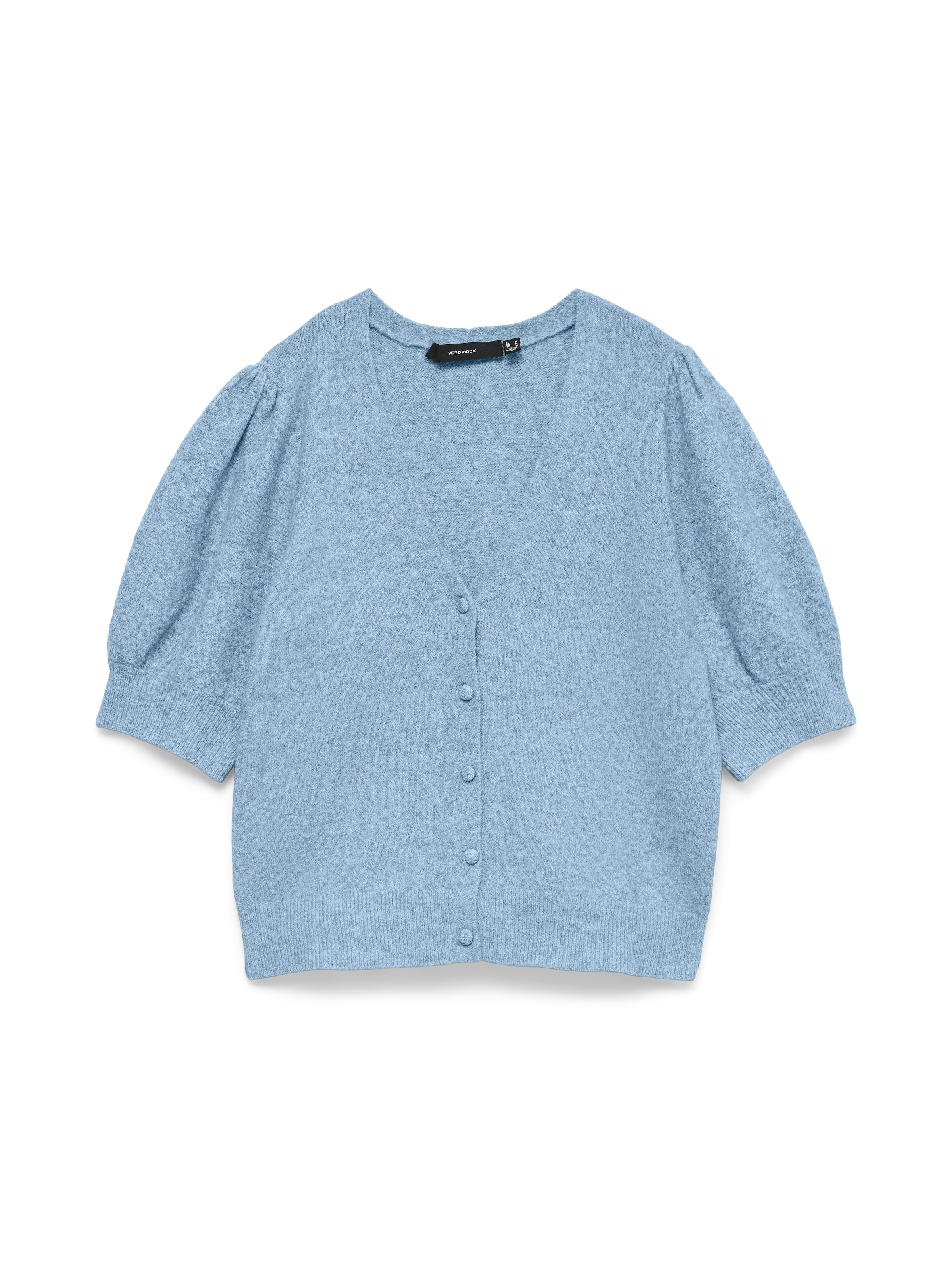 Vero Moda Strickjacke »VMDOFFY 2/4 V-NECK CARDIGAN NOOS« Materialmix