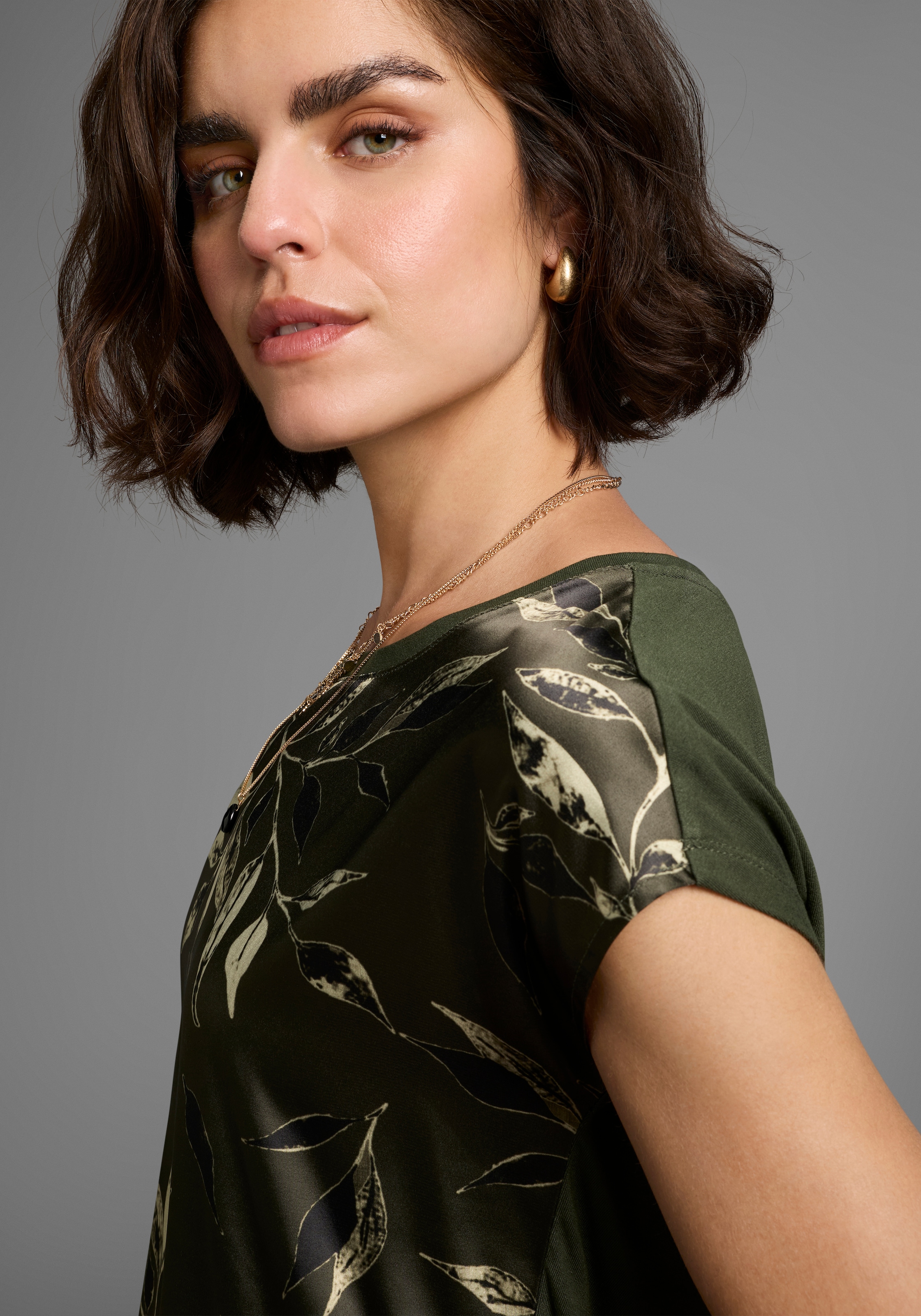 Laura Scott Blusentop, mit modischem Druck - NEUE FARBEN