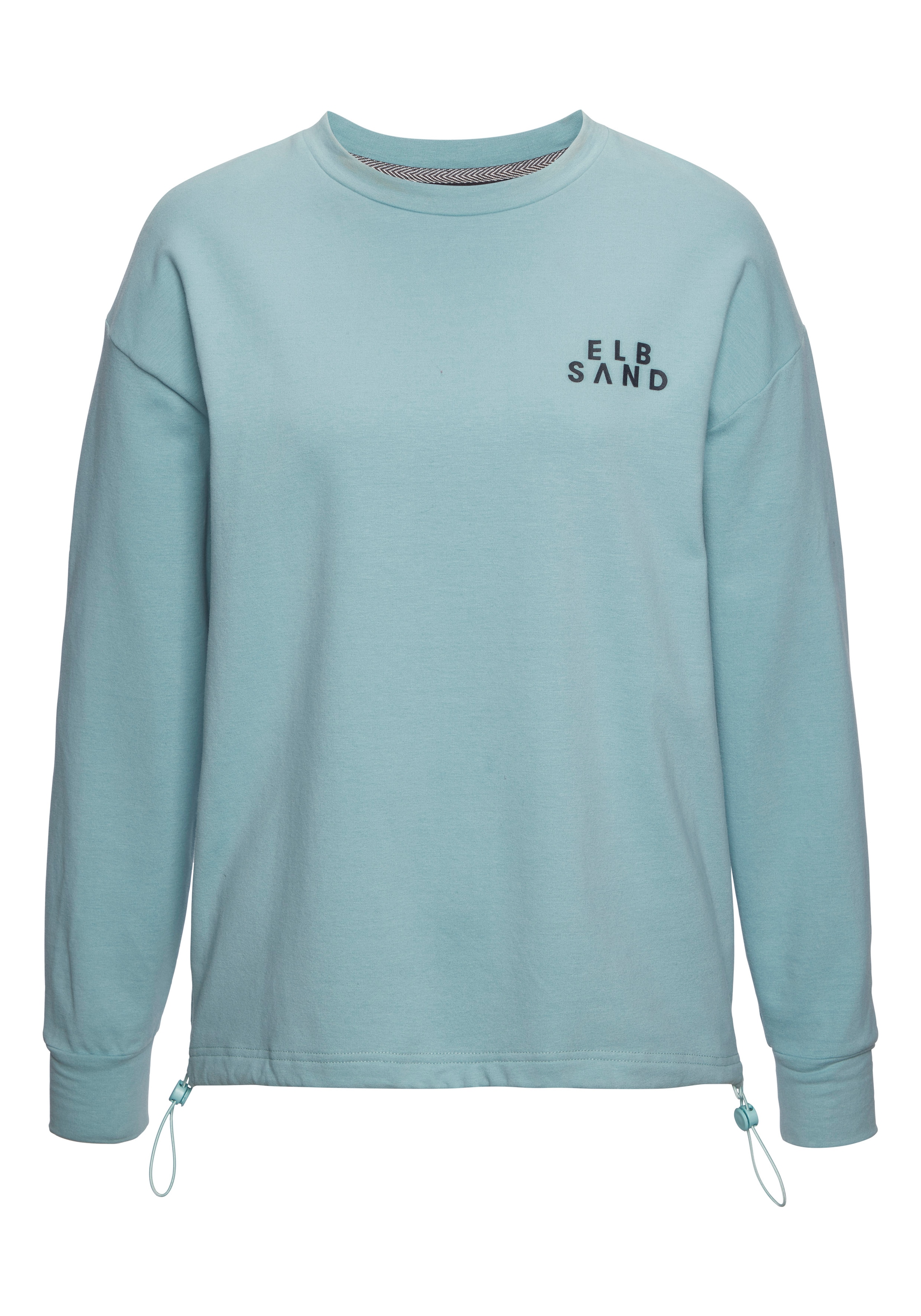 Elbsand Sweatshirt »Carisa«, mit verstellbarem Gummizug am Saum
