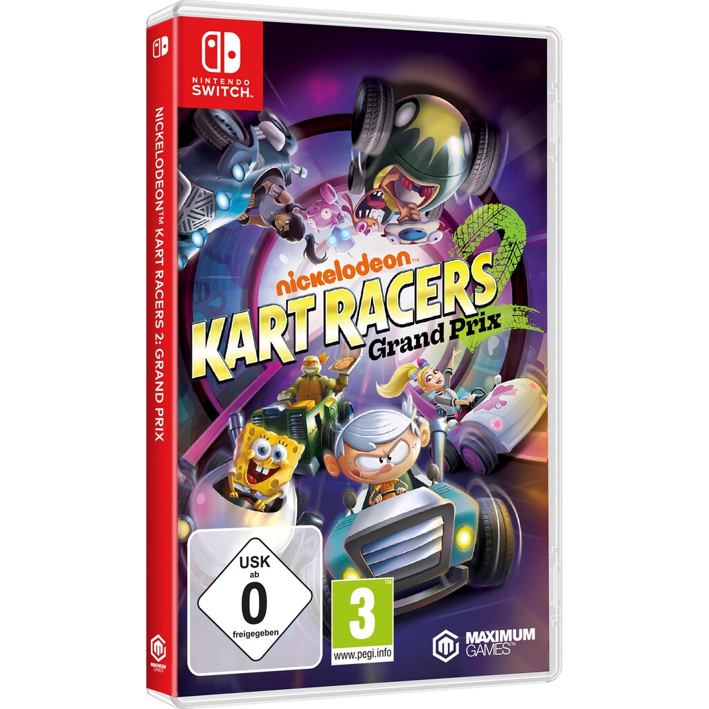 Maximum Games Spielesoftware »Nickelodeon Kart Racers: Grand Prix«, Nintendo Switch