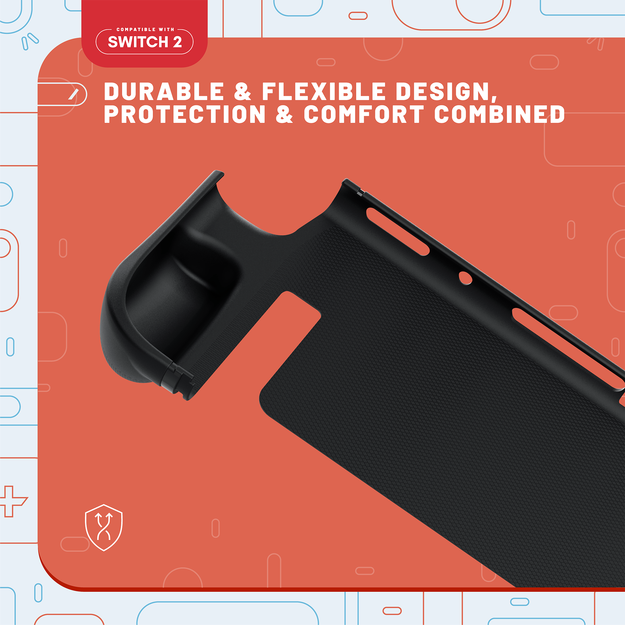 Stealth Konsolen-Cover »Clip Controller Comfort Grip Case für Switch 2«