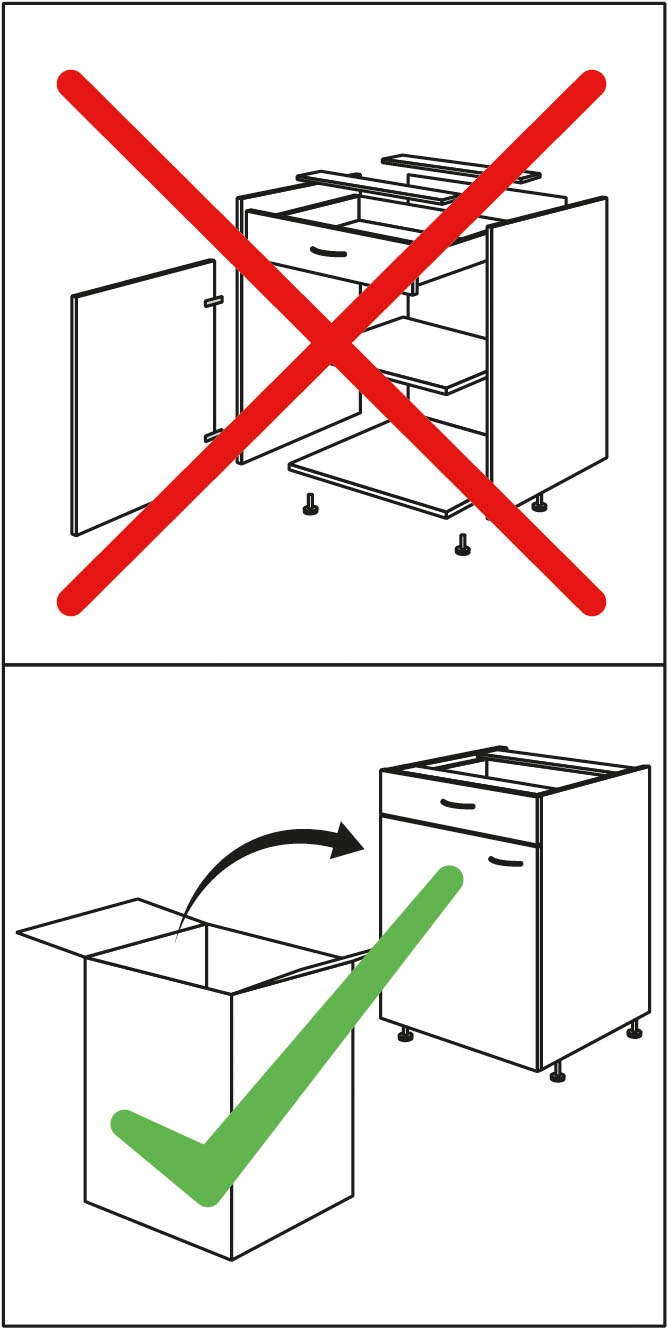IMPULS KÜCHEN Küchenzeile »"Kopenhagen", Ausrichtung wählbar, Schubkästen mit Soft-Close« Set,  vormontiert, wahlweise mit E-Geräten, Breite 260 cm