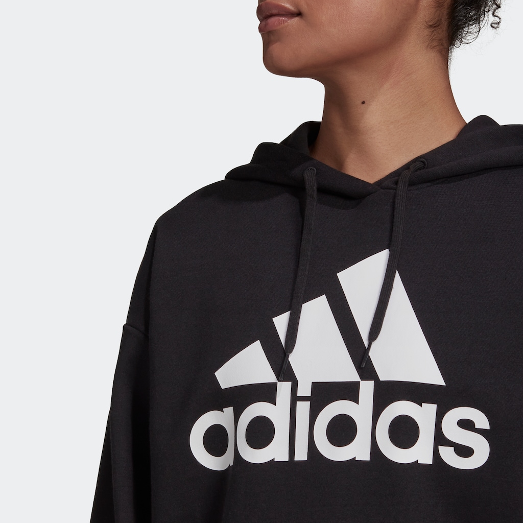 adidas Sportswear Kapuzensweatshirt »ESSENTIALS LOGO BOYFRIEND FLEECE HOODIE«