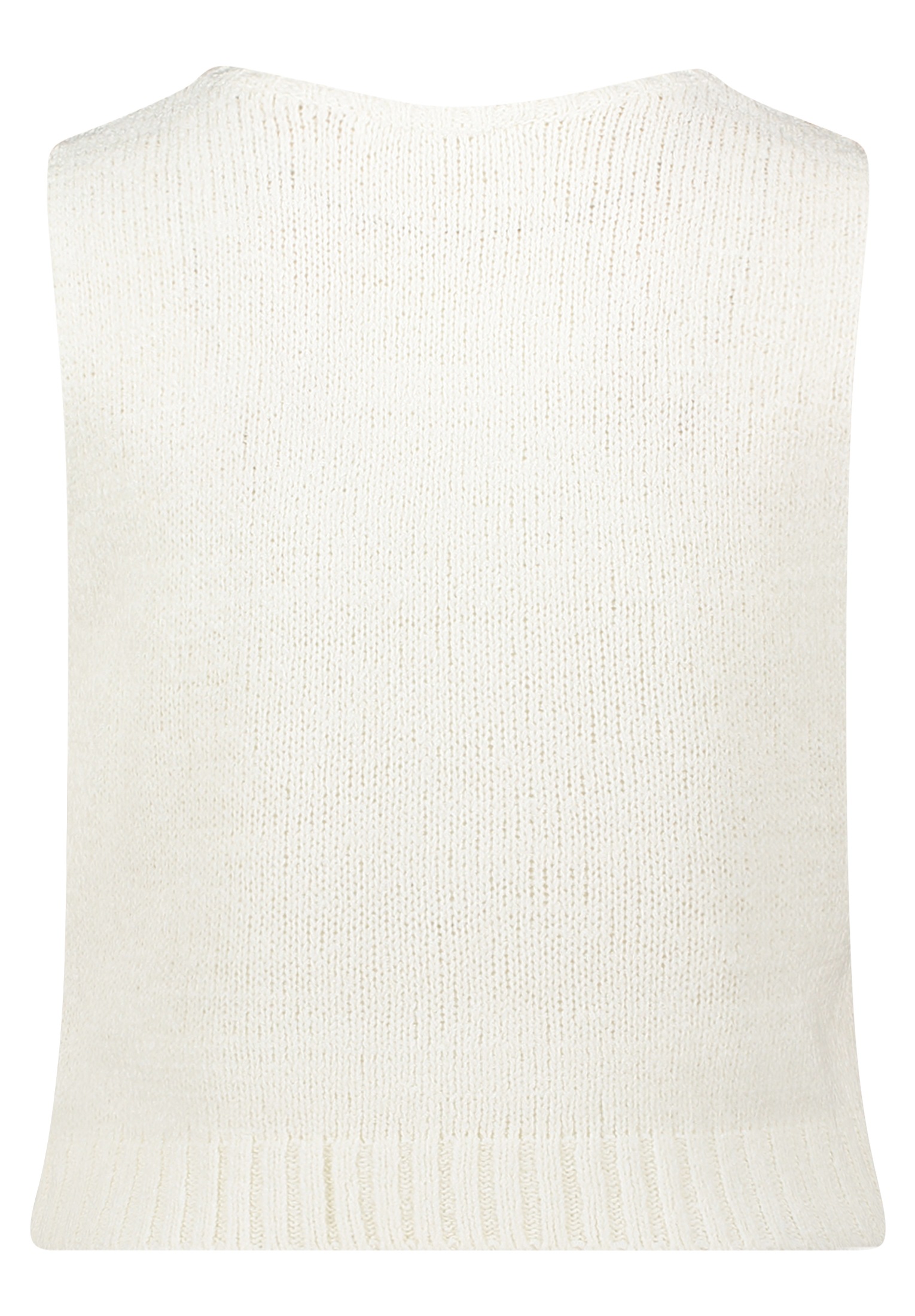 Betty&Co Stricktop »Strick-Top mit Rundhalsausschnitt«
