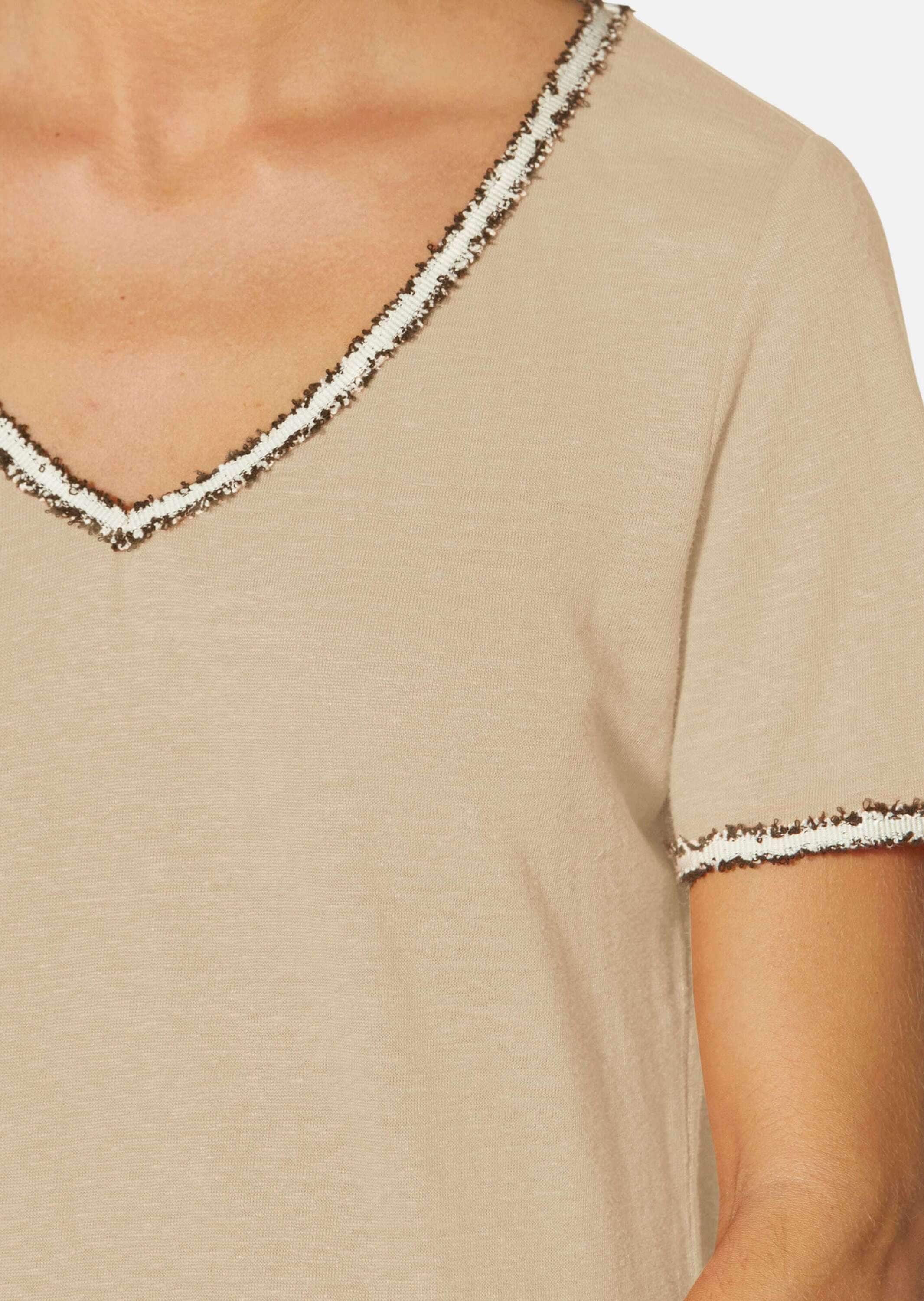 MADELEINE Kurzarmshirt »Shirt Kurzarm-Shirt aus Leinen«