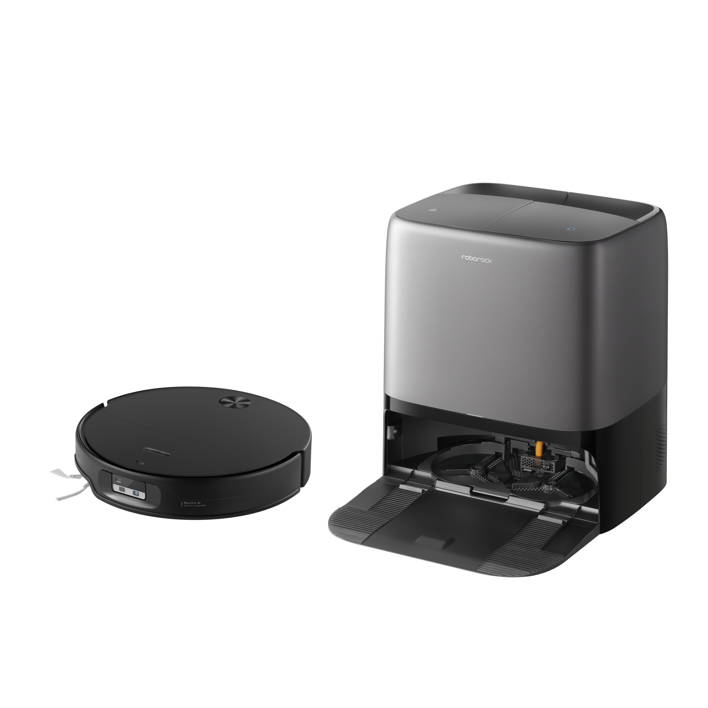 Roborock Nass-Trocken-Saugroboter »Saros 20 Neo« Dual Spinning Mops, FlexiArm™,  selbstreinigende Dockingstation