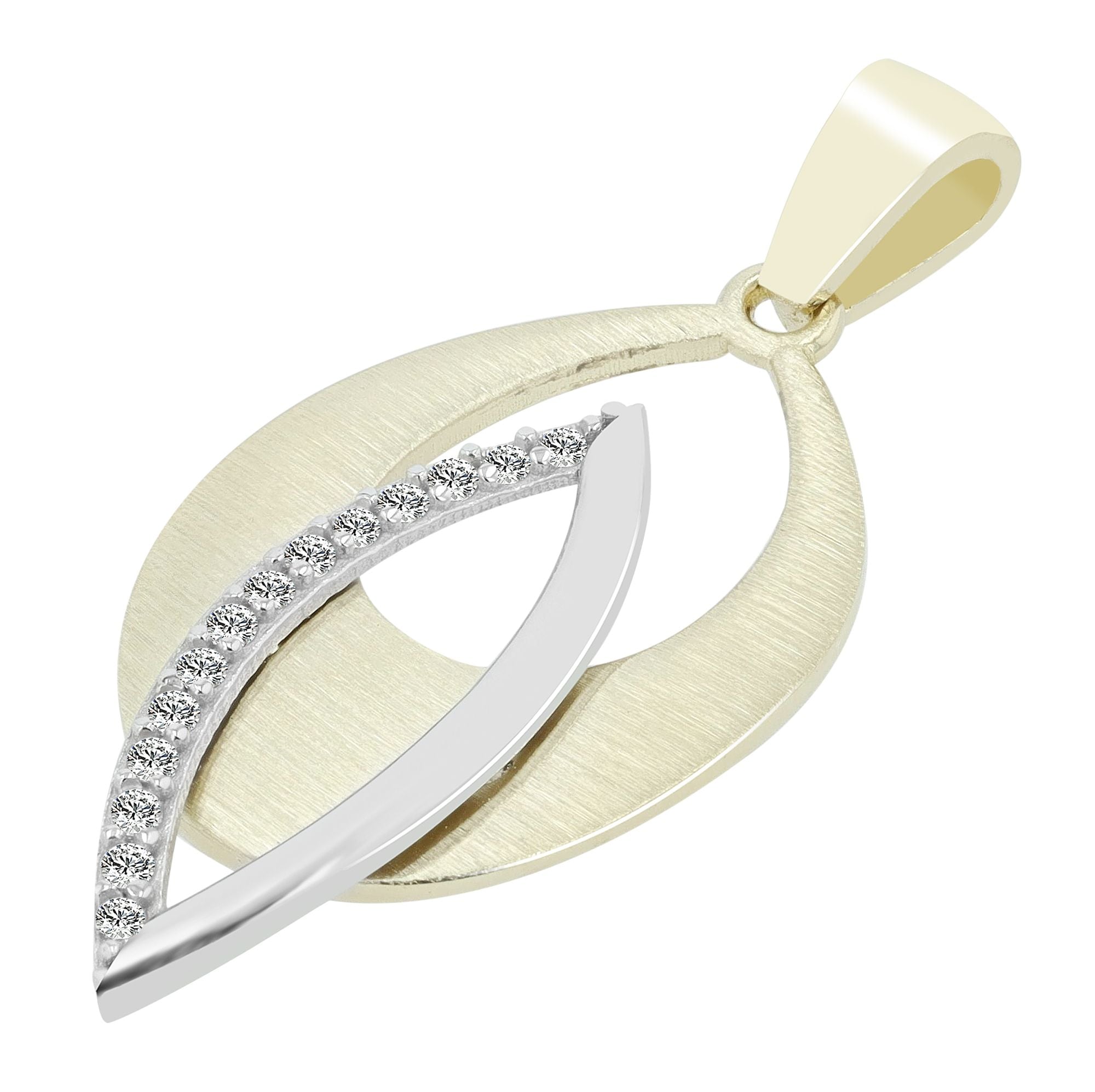 Adelia´s Kettenanhänger »Damen Anhänger aus 333 Gold mit Zirkonia«