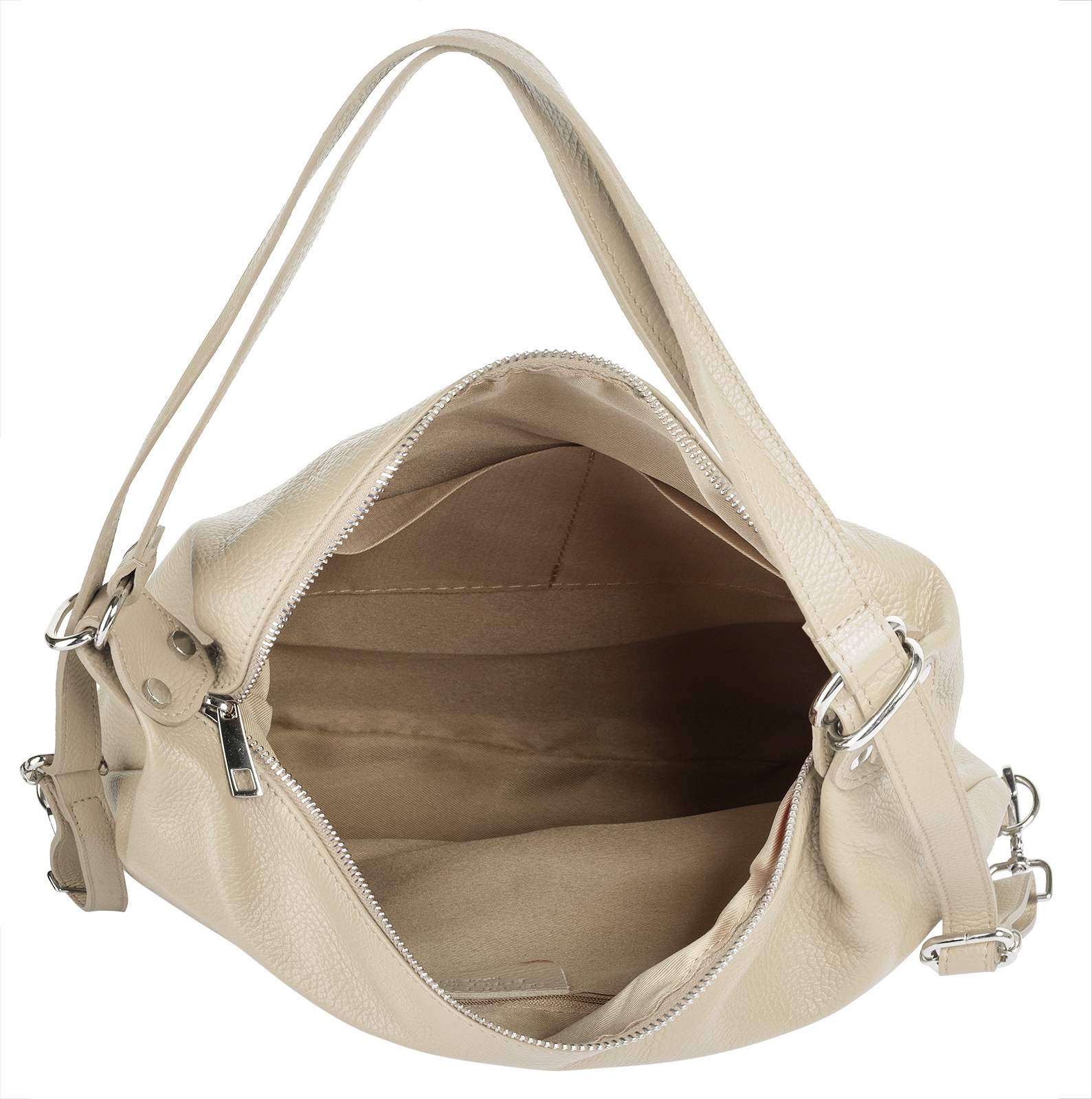 Samantha Look Shopper echt Leder, Made in Italy