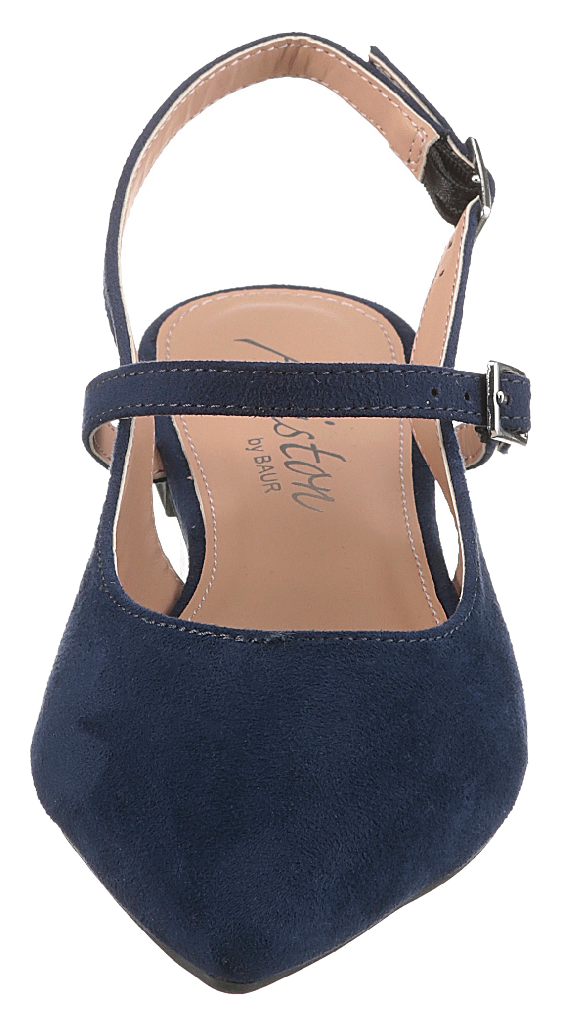 Aniston SHOES Slingpumps, Flat, Sommerschuh, Riemchensandale - neue KOLLEKTION, schmale Form