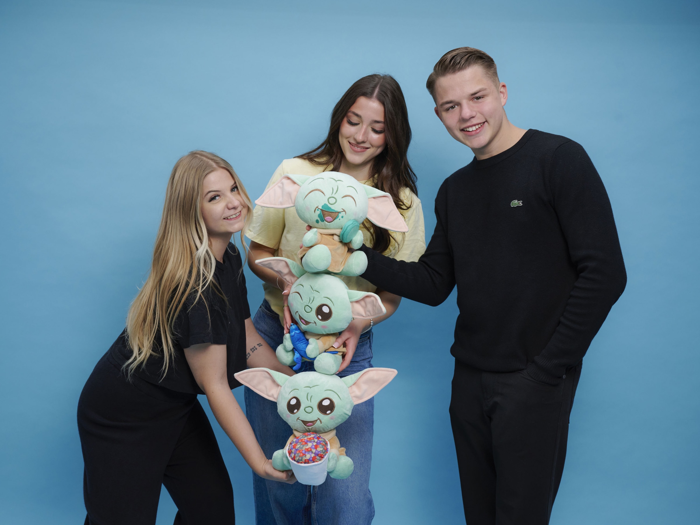 SIMBA Plüschfigur »Star Wars Grogu mit Eidechse, 25 cm«