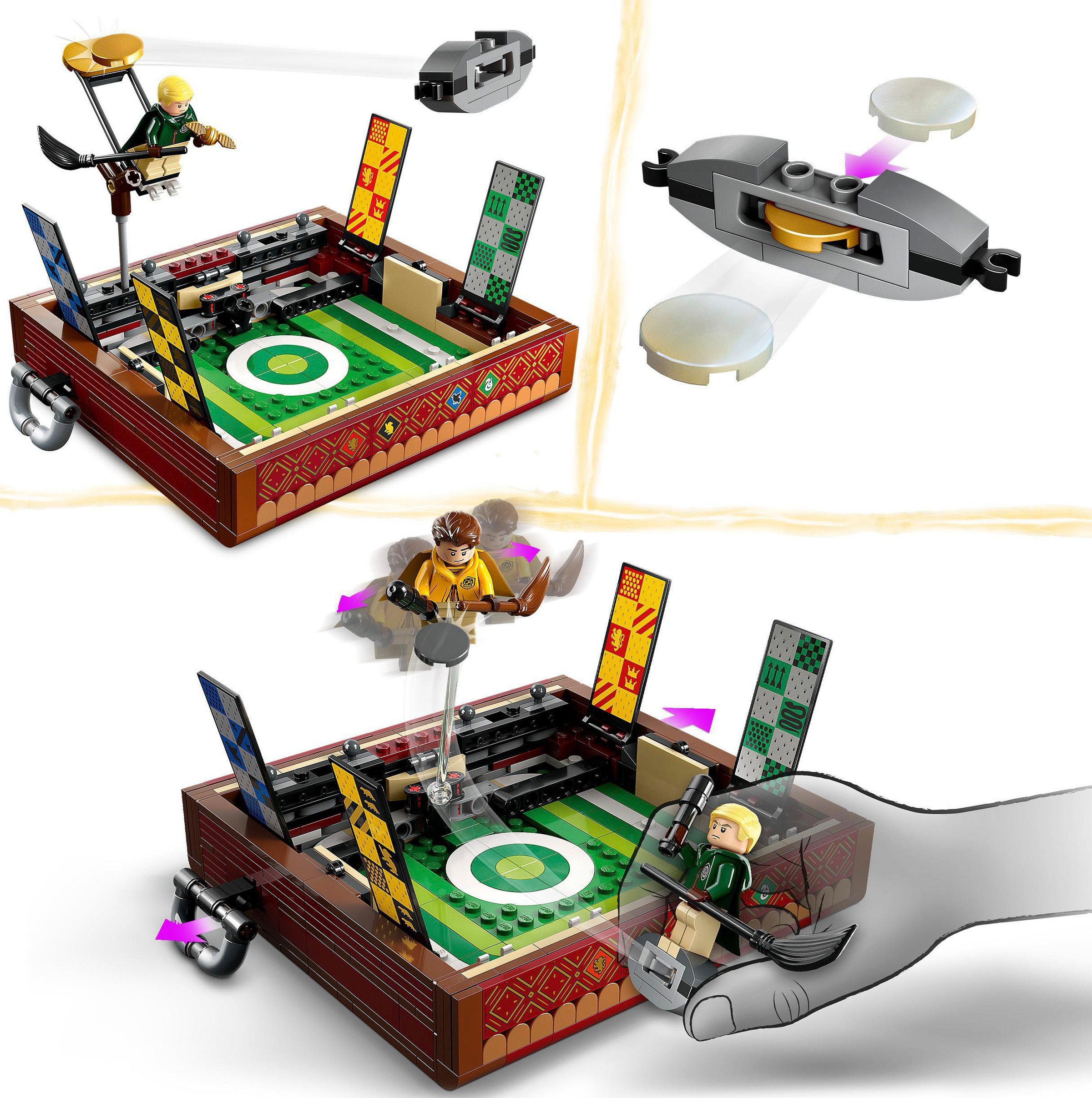 LEGO® Konstruktionsspielsteine »Quidditch Koffer (76416), LEGO® Harry Potter™«, (599 St.), Made in Europe