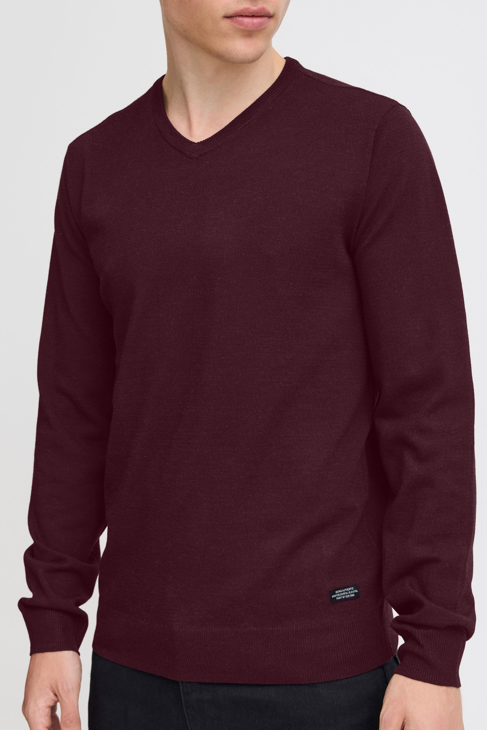 Blend Strickfleece-Pullover »Strickpullover BHBRUTON V-neck«