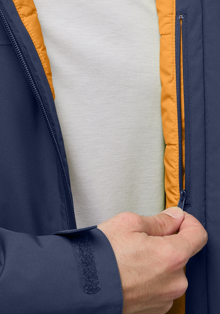 Jack Wolfskin Outdoorjacke »WISPER INS JKT M«, mit Kapuze