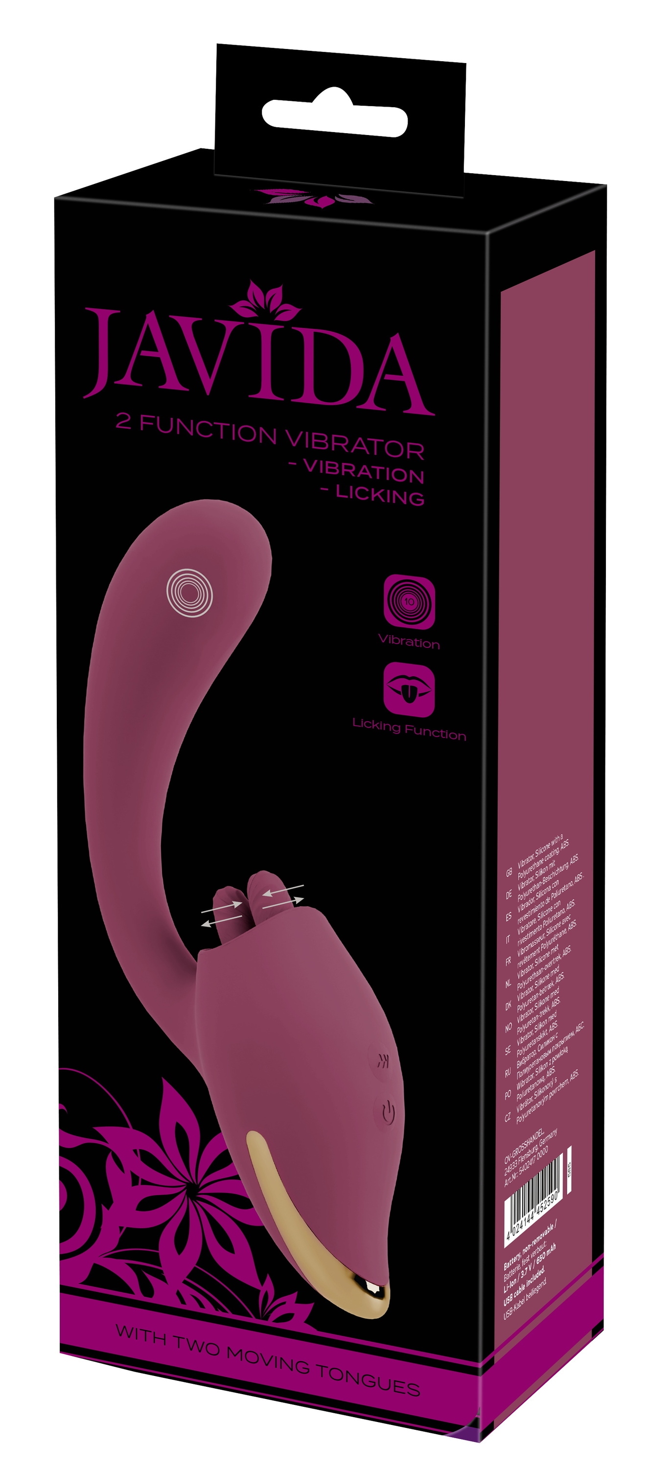 Javida Vibrator »Vibrator 2 Function Vibrator«