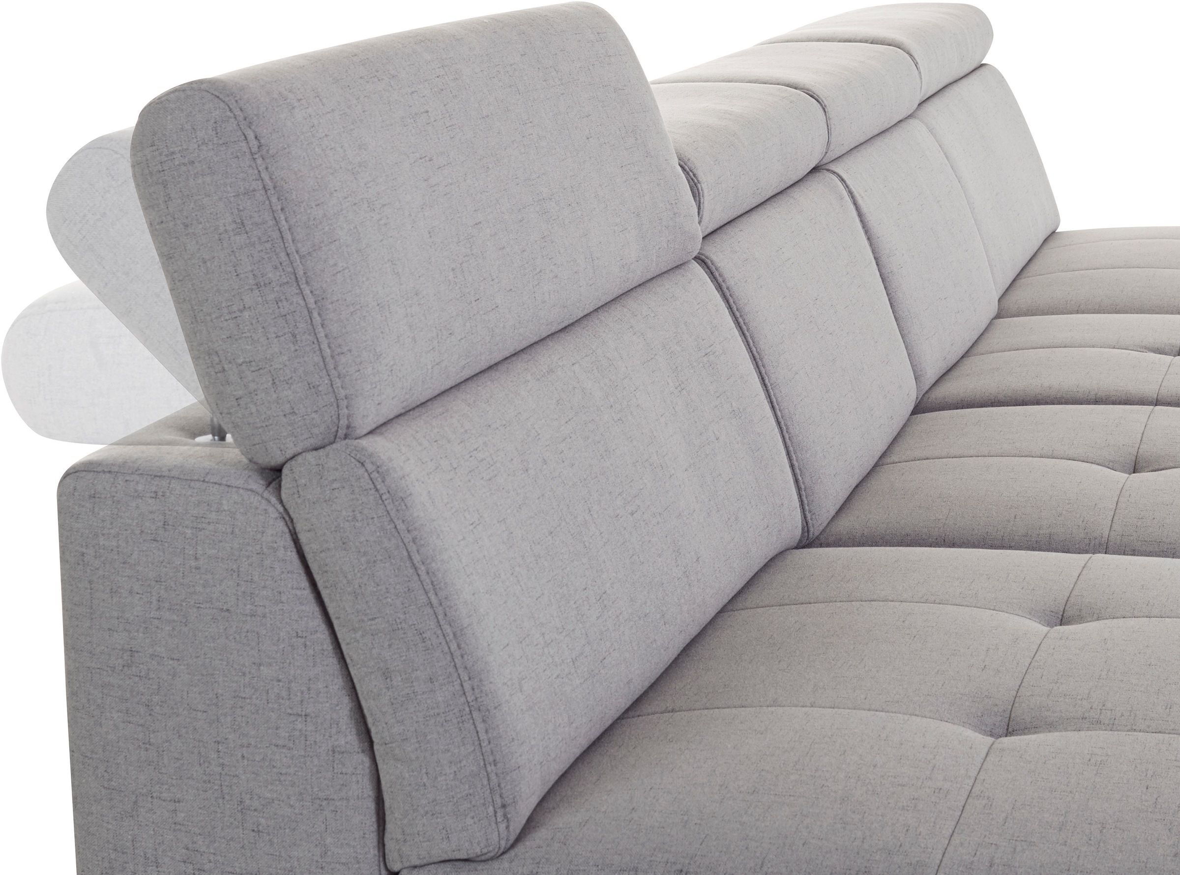 INOSIGN Wohnlandschaft »Cardiz U-Form« inkl.Kopfteilverstellung und Federkern wahlweise mit Bettfunktion