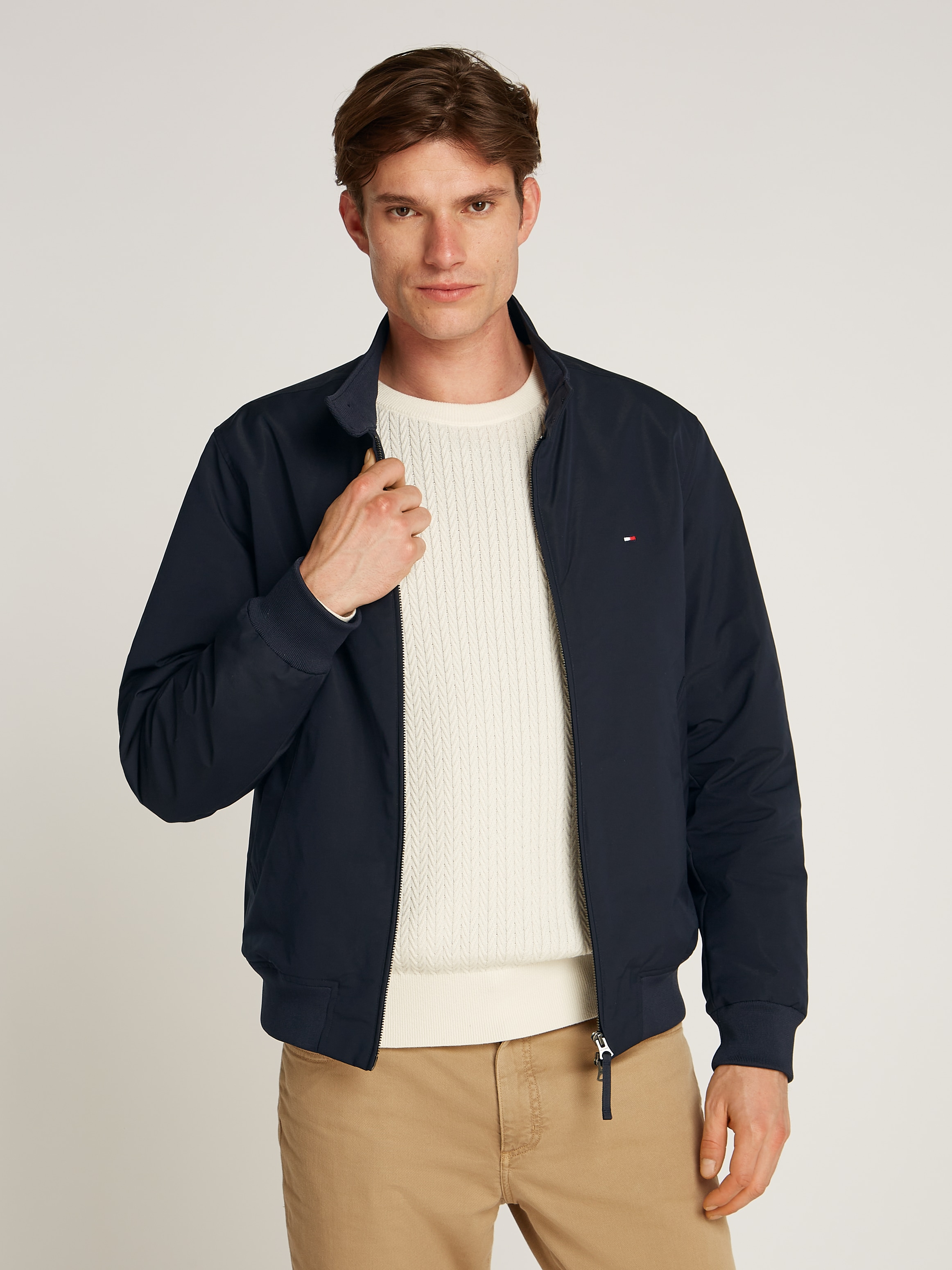 TOMMY HILFIGER Blouson »HARRINGTON JACKET«, mit Seitentaschen