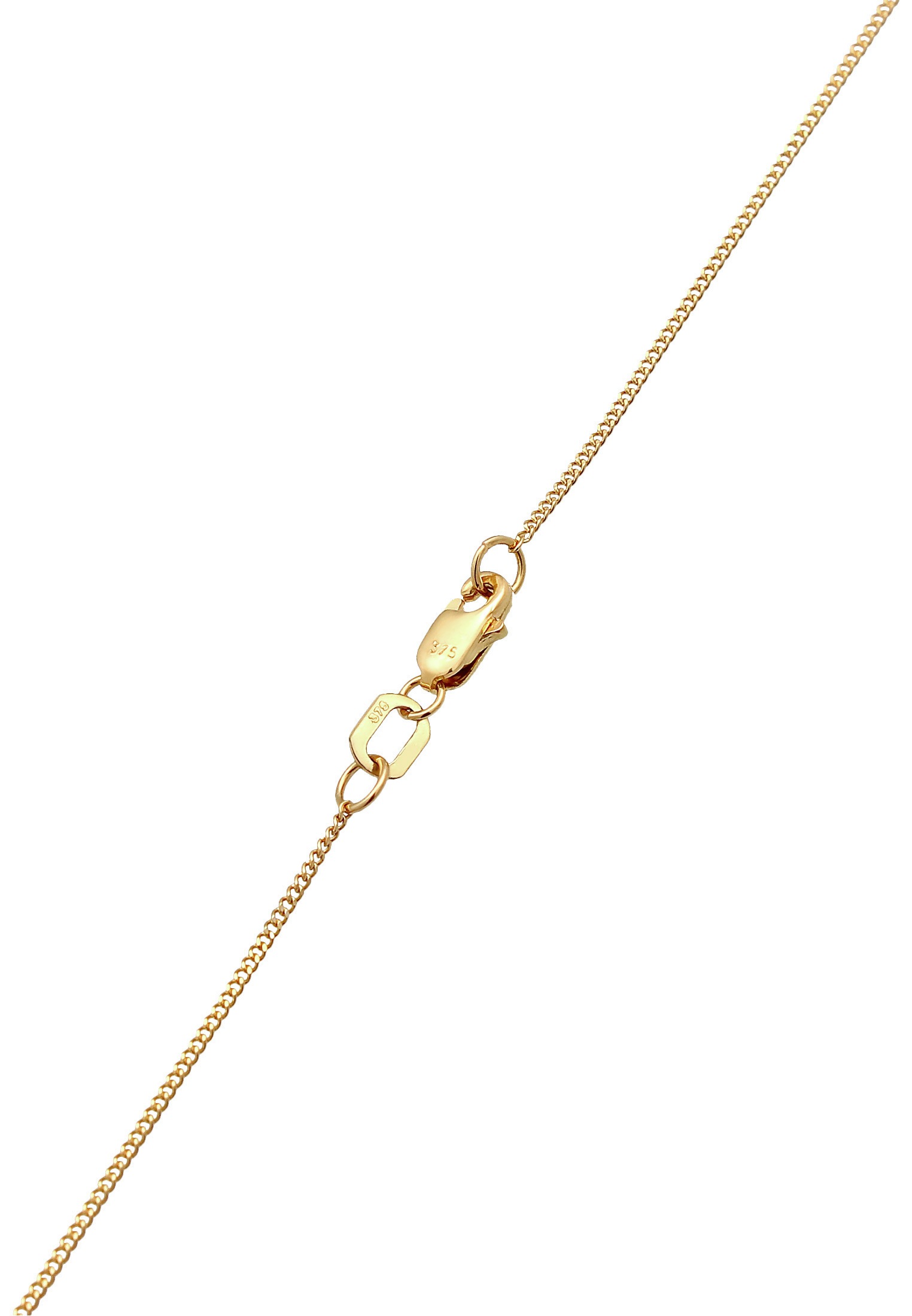 Elli DIAMONDS Ohrring und Ketten Set »Schmuckset Herz Liebe Solitär Diamant (0.015 ct.) 375 Gelbgold«
