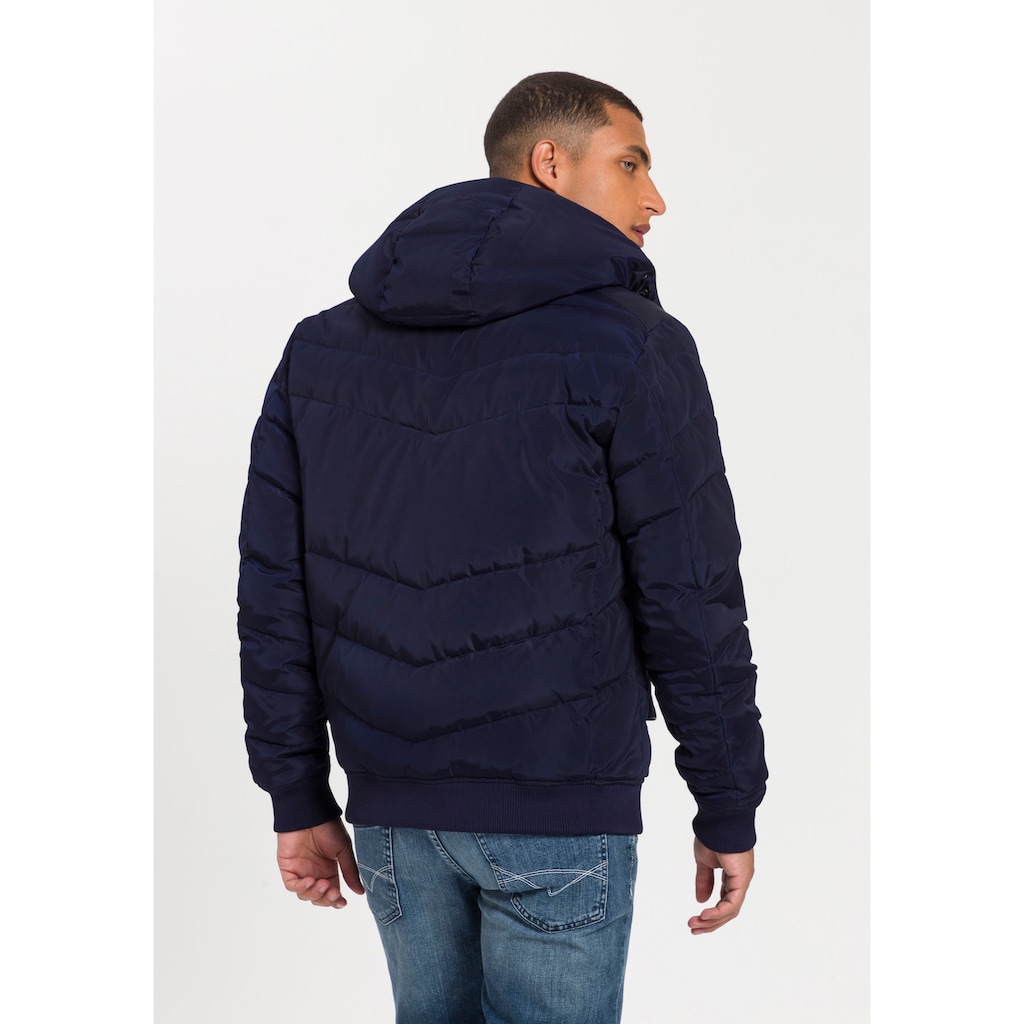 Bruno Banani Blouson, mit Kapuze