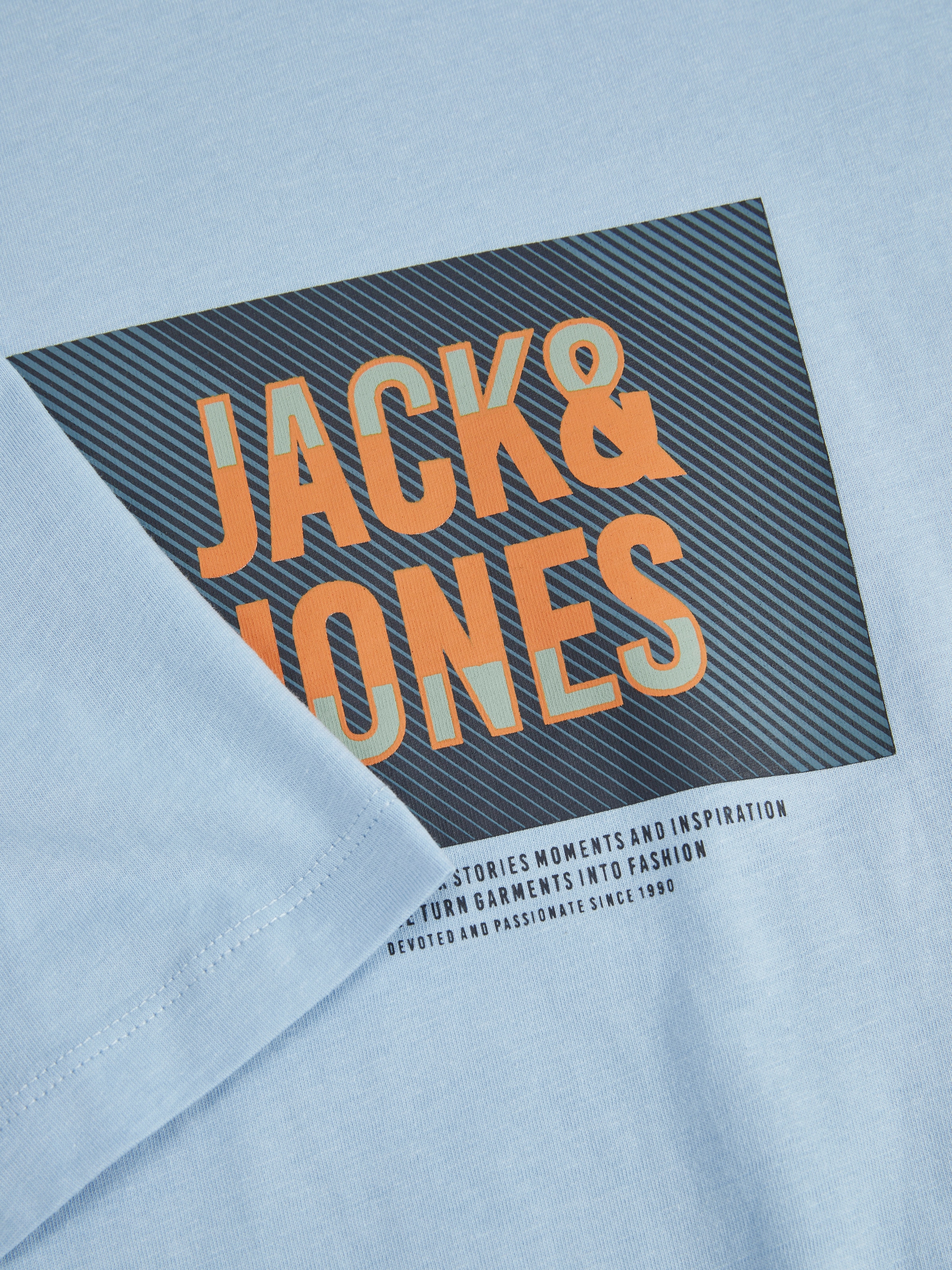 Jack & Jones Print-Shirt »JJHUDSON TEE SS CREW NECK«