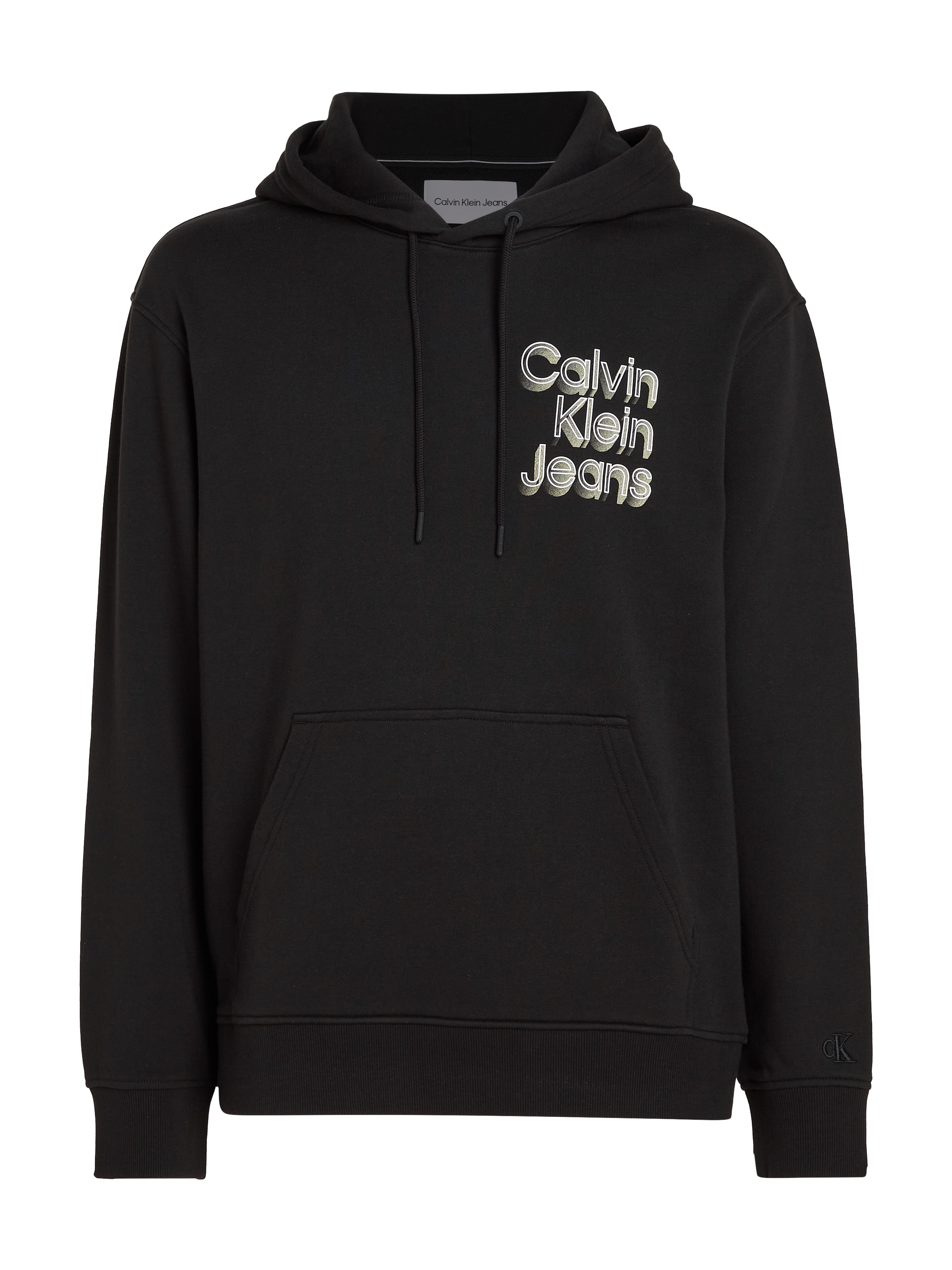 Calvin Klein Jeans Kapuzensweatshirt »STACKED EUPHORIC LOGO HOODIE«, mit Logoschriftzug